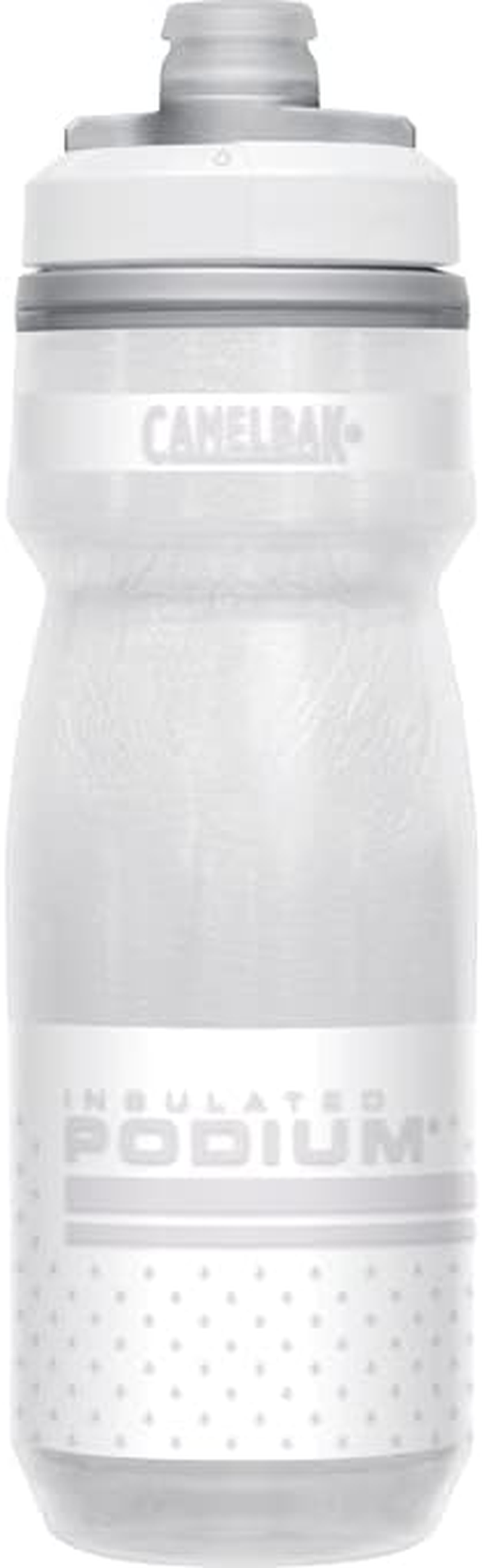 Camelbak Podium Chill Reflective Ghost Bicycle Insulated Bottle, 21.4 Fl Oz (620 Ml)