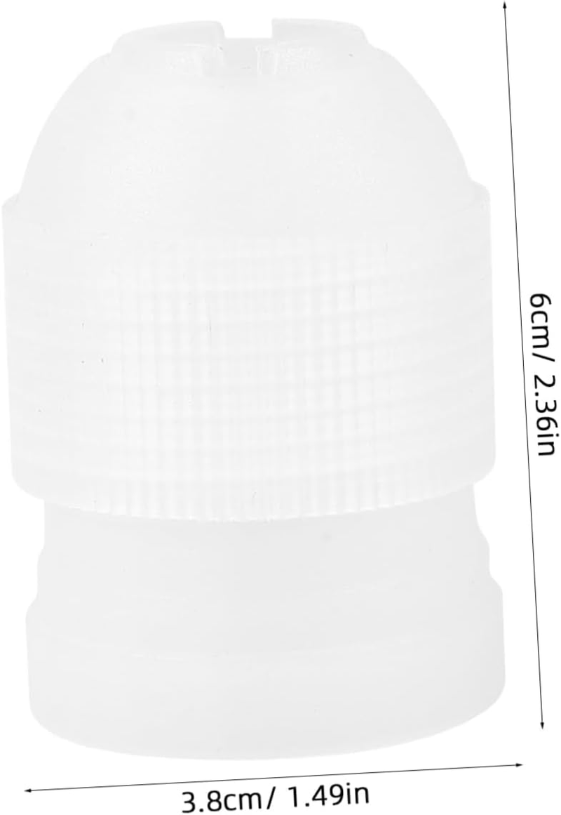 Mikinona 20Pcs Cake Decorating Supplies Piping Couplers Reusable Piping Bag Tip Coupler for Baking Cake Decoration image number 2