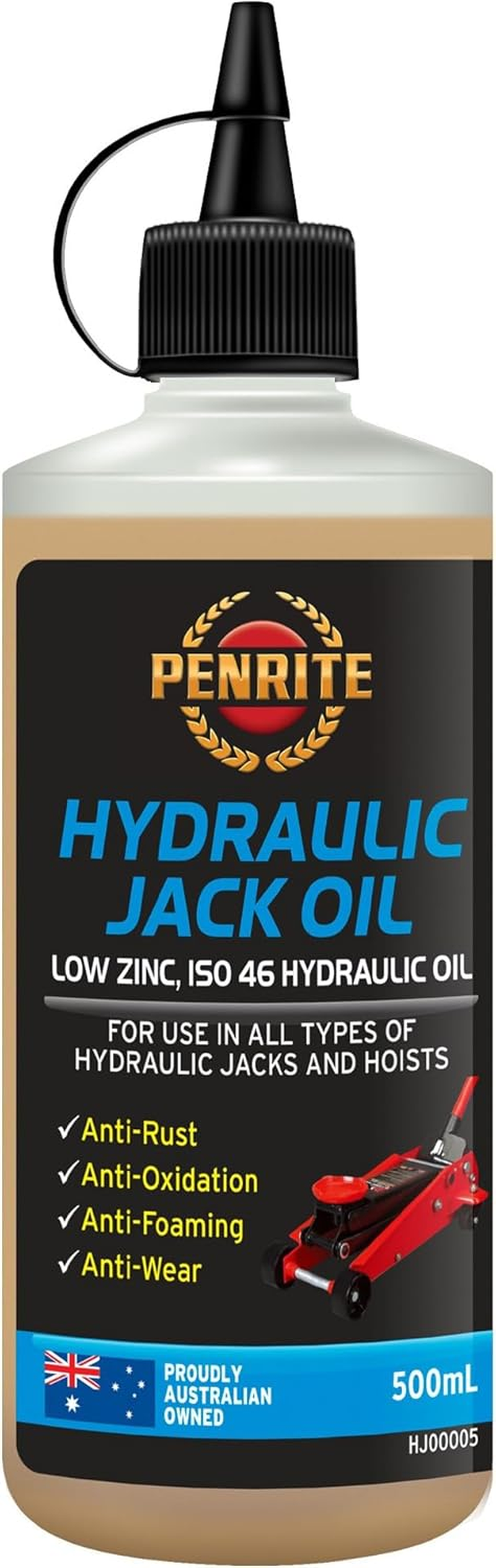 Penrite Hydraulic Jack Oil 500 Ml