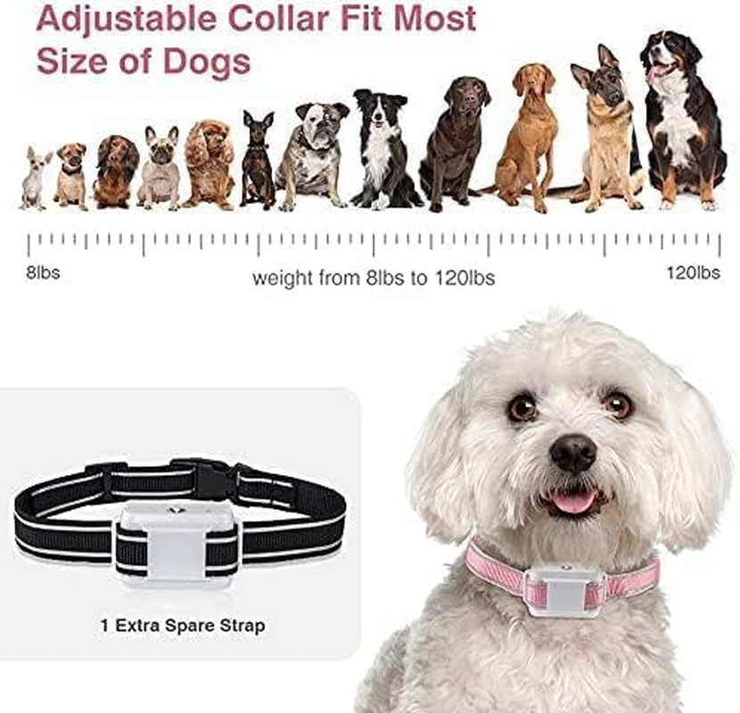 Citronella Bark Collar, Auto Citronella Dog Bark Collar Spray anti Dog Bark Collars with 2 Adjustable Spray Level, Citronella Dog Barking Training Collar No Shock Safty for Dogs image number 5
