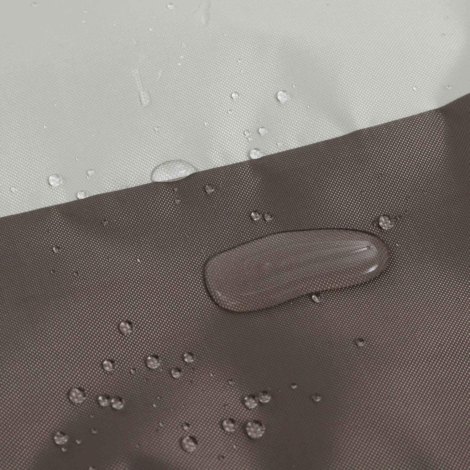 2 Pack Patio Adirondack Chair Cover 31X33X36 Inch Heavy Duty Outdoor Cover 420D, Waterproof Outdoor Lawn Patio Furniture Covers, Beige image number 4