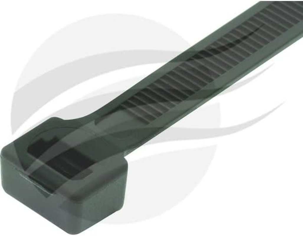 Jaylec Pack 100 Cable Tie 533Mm X 9.0Mm Black Uv & Heat Resistant Nylon