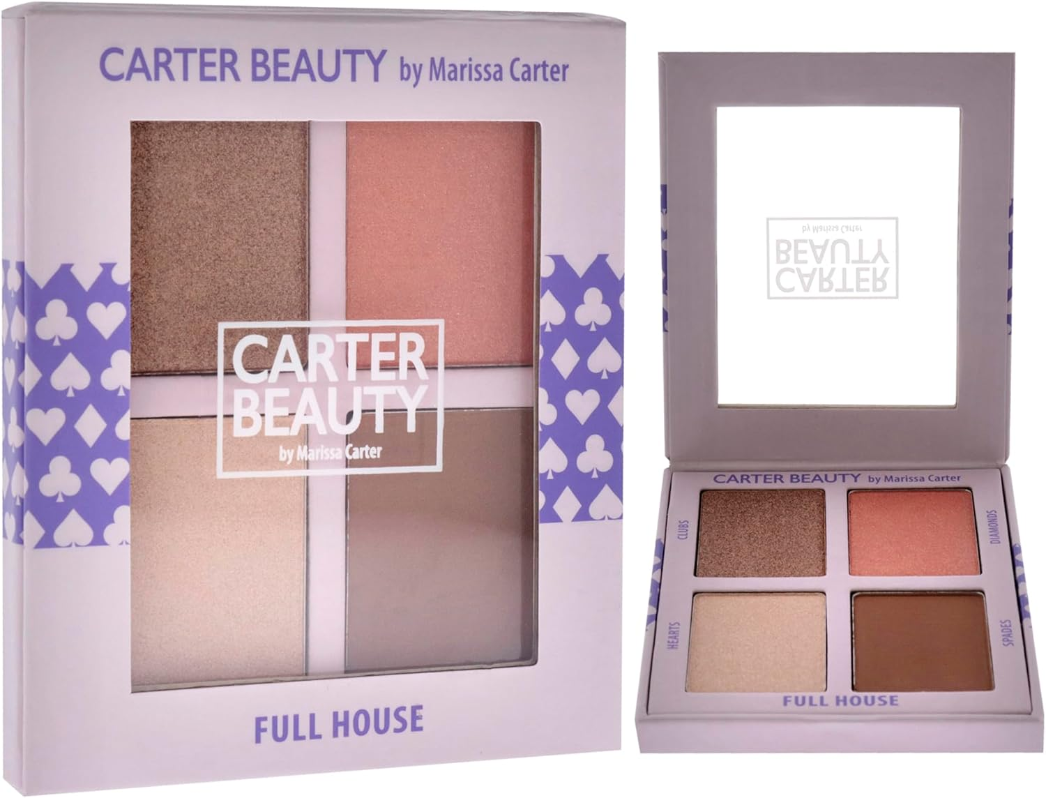 Carter Beauty Mixed Face Palette - Full House by Carter Beauty for Women - 0.4 Oz Makeup, 11.829600000000001 Millilitre image number 2