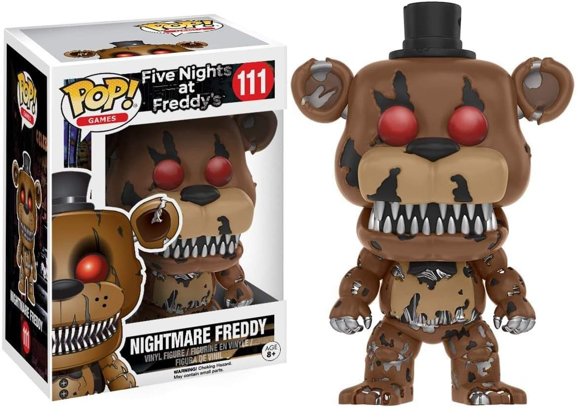 Funko Five Nights at Freddy'S Nightmare Freddy Pop! Vinyl Game Toy Figure