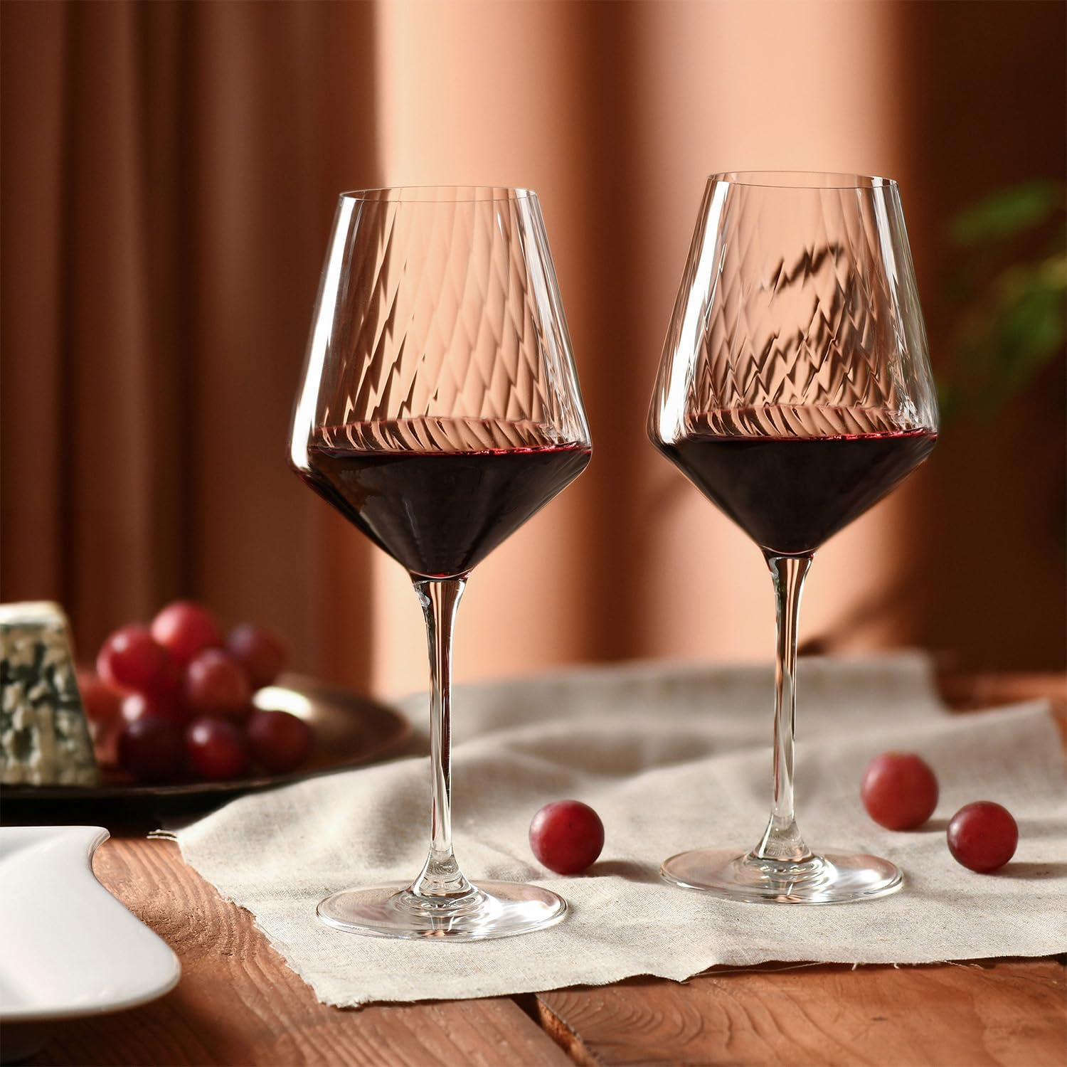 Krosno Avant-Garde Lumi Wine Glass Set of 6 450ML Gift Boxed image number 4