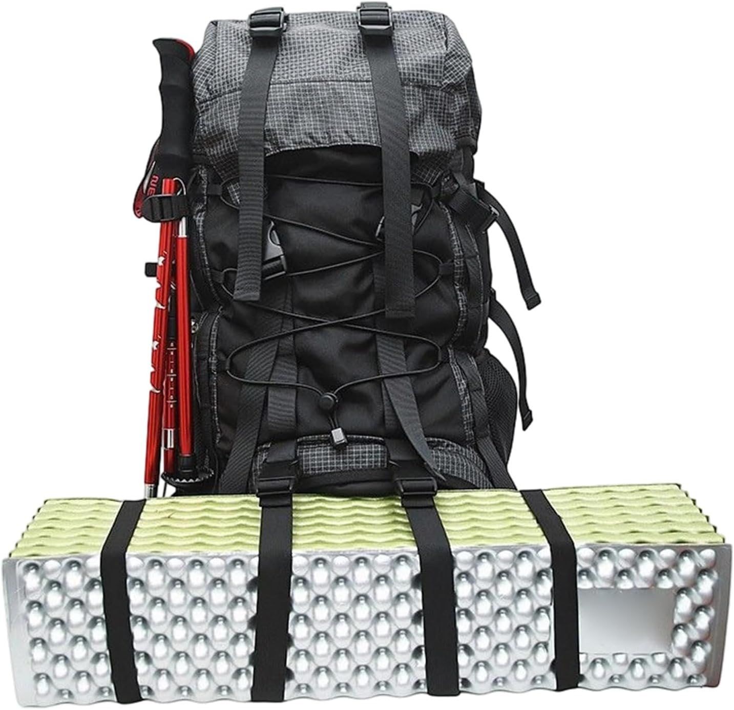 Hiking Backpack - Outdoor Backpack,60L Hydration Waterproof Gear for Travel School Racing Cycling Survival Camping Runners Women Men image number 1