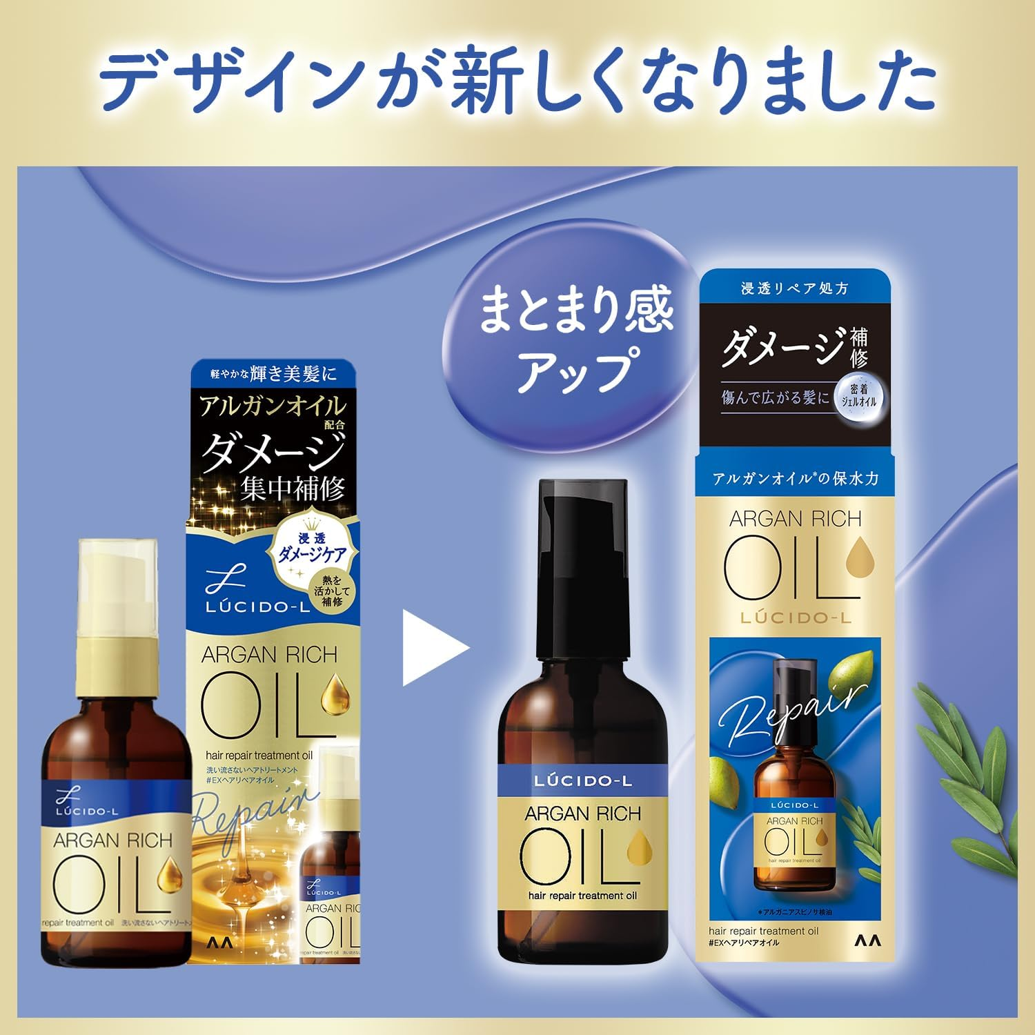 Lucido-L Argan Rich Oil Hair Repair Treatment Oil image number 6