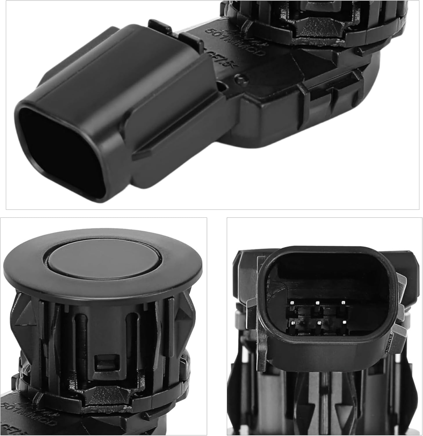 PANNUOSCS Backup Sensor Reverse Backup Parking Rear Bumper Park Assist Object Sensor Compatible for Toyota RAV4 2016-2018 for Toyota Tundra 2014-2018 Rpalce#893410C010 8934142030 893410C011 (4 Pcs) image number 5