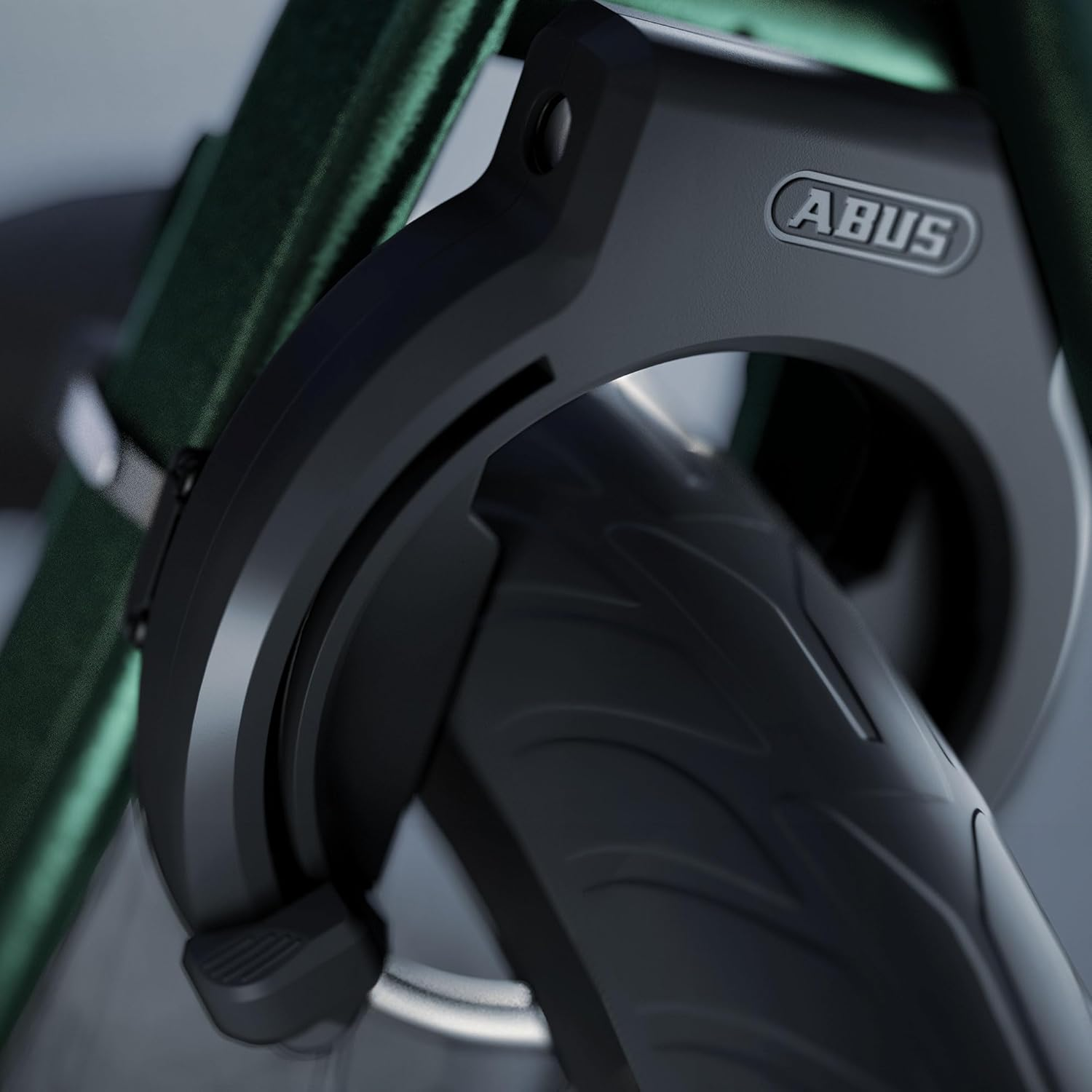 ABUS Frame Lock 6950M Xplus Granite - for All Standard Bicycle Frames - Universal Adjustable - Immobiliser for Bicycles - Variant No image number 1