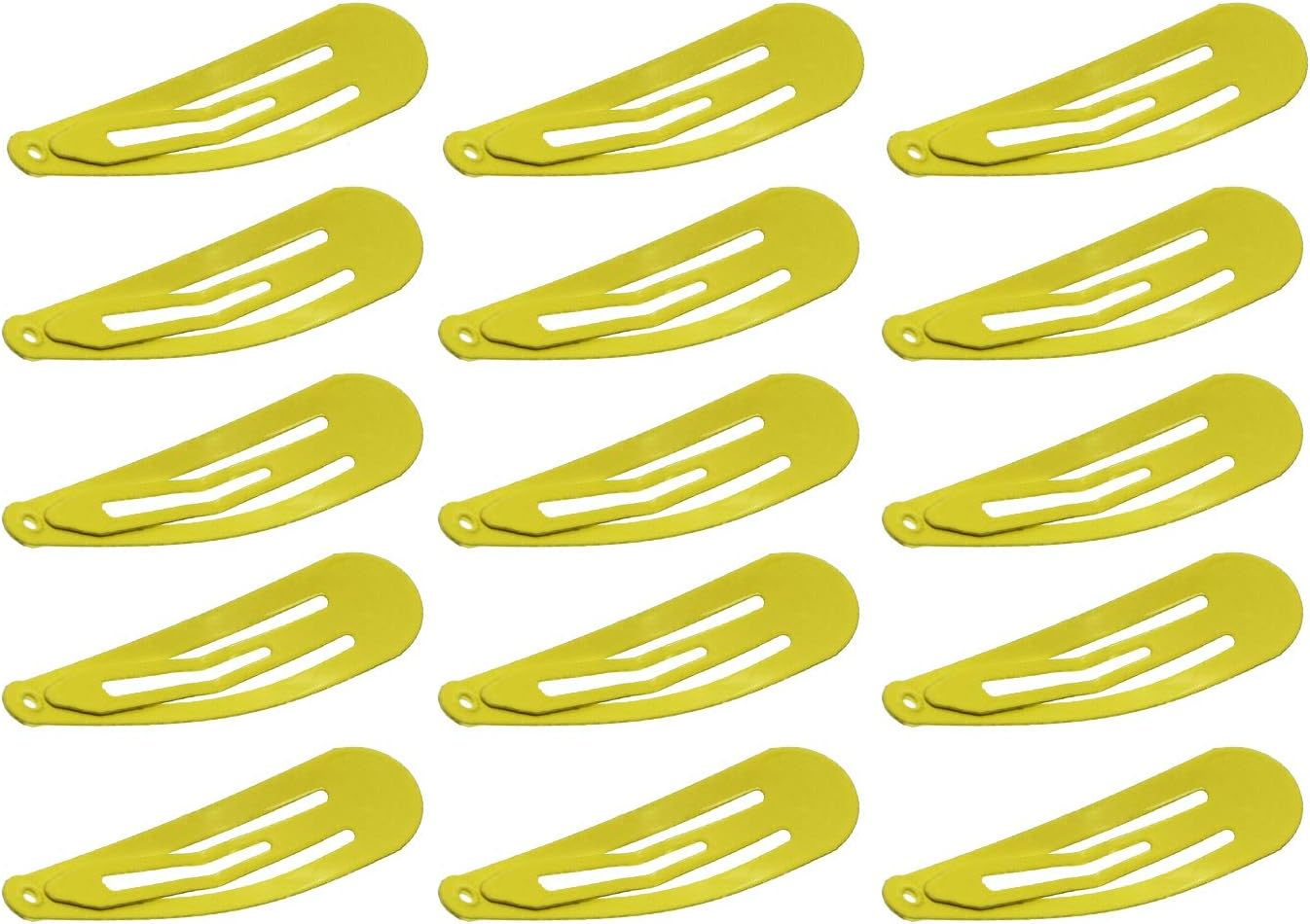 50 Pack of Snap Hair Clips Hair Barrettes for Kids, Girls and Women, 50 Mm (Light Purple) image number 6