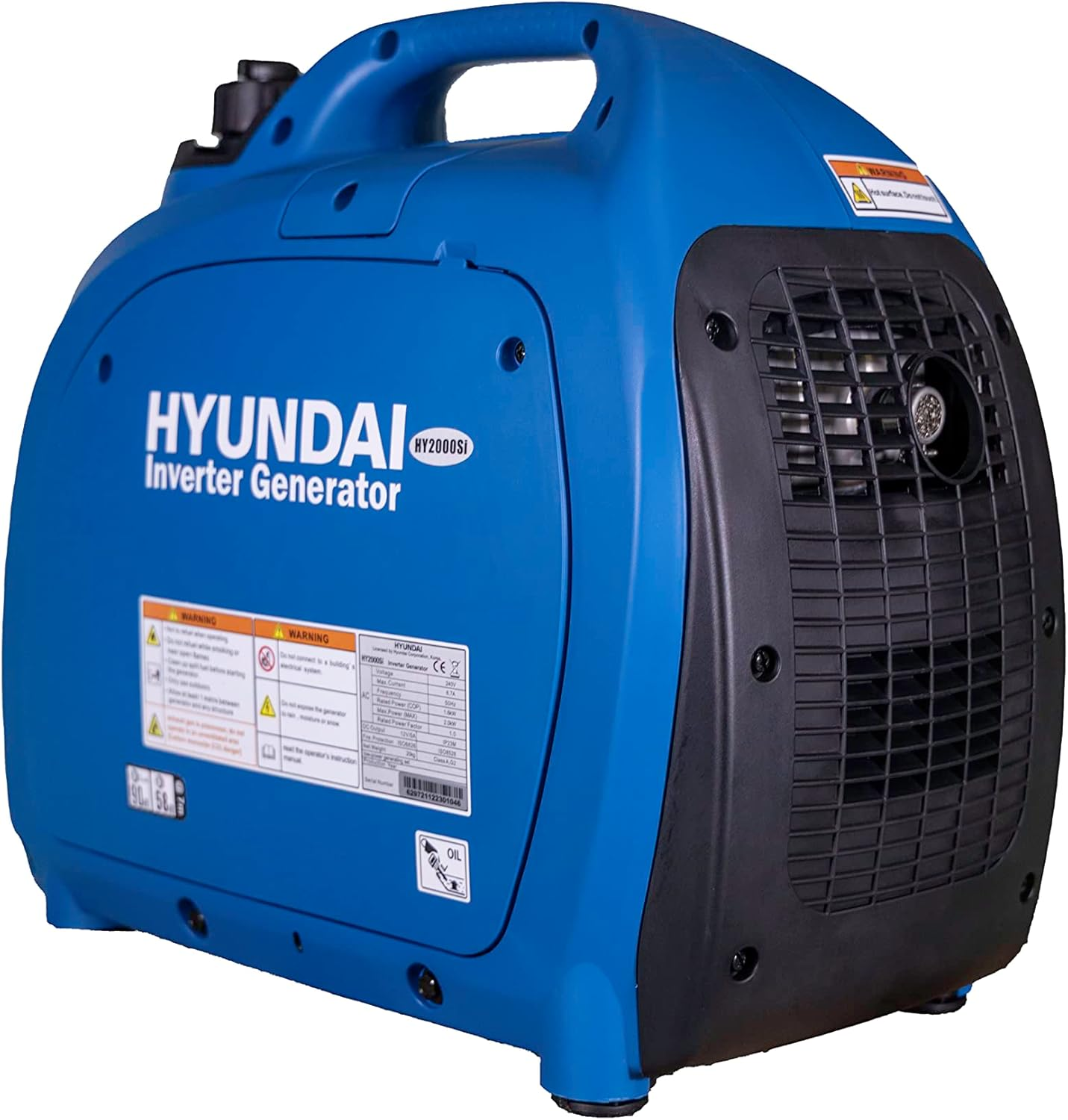 Hyundai Power 2000W Portable Petrol Inverter Generator image number 4