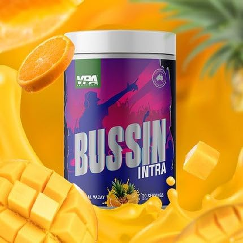 VPA&reg; BUSSIN INTRA Flavored BCAA - Tropical Vacay, 300G, 20 Servings image number 2
