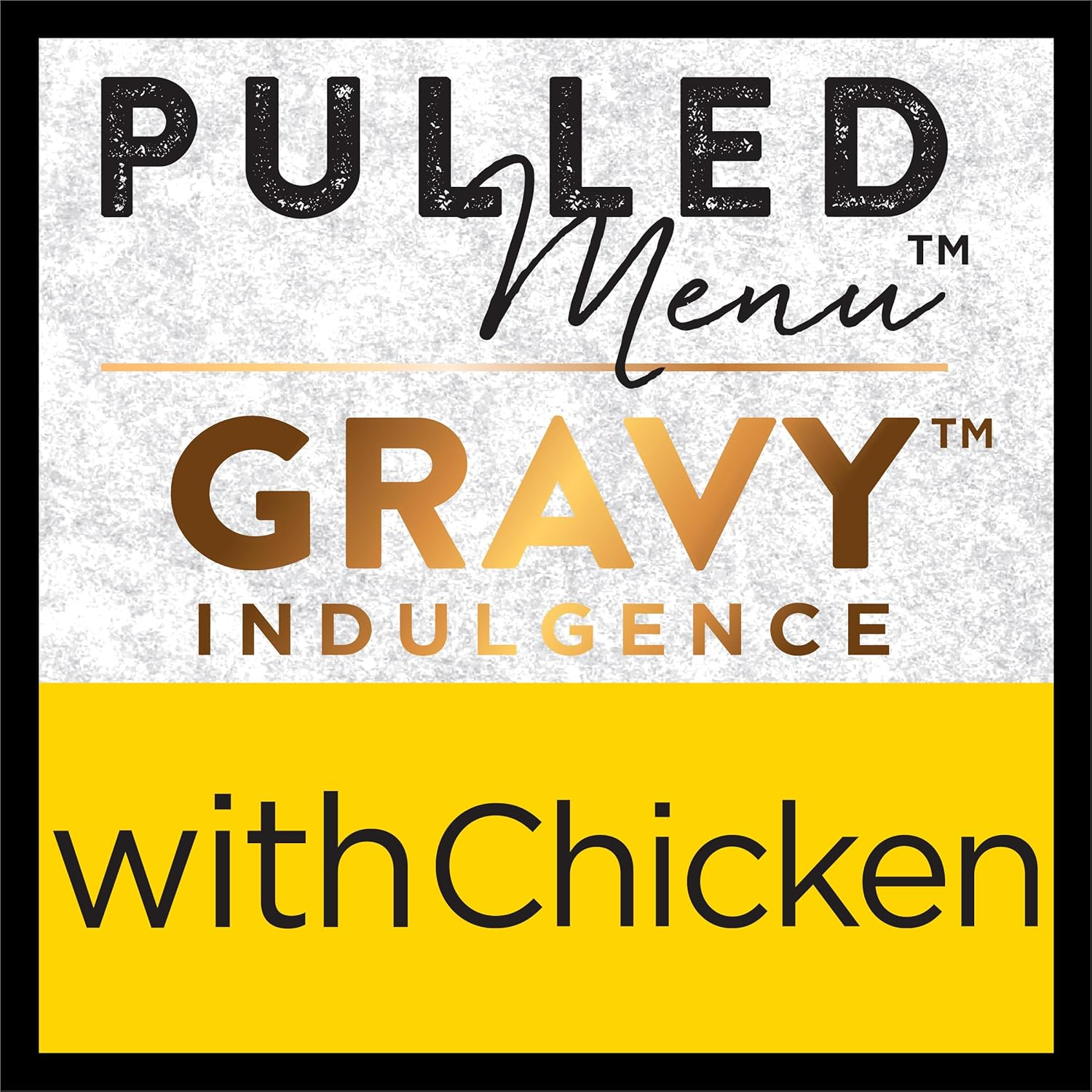 Dine Pulled Menu Wet Cat Food Gravy Indulgence Chicken 85G Tray, 42 Pack image number 5