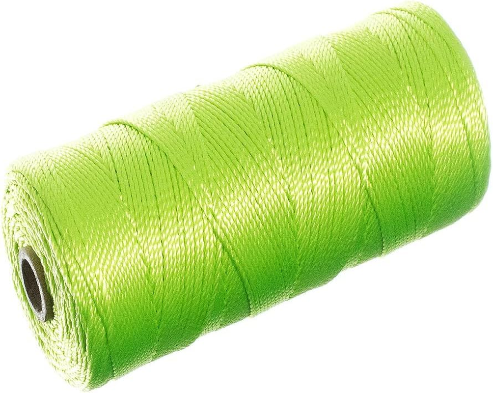 Paracord Planet Braided Nylon Mason Line - Moisture, Oil, Acid, Rot Resistant - Twine String for Marine, Masonry, Crafting, Gardening Uses 250 Feet Yellow image number 4