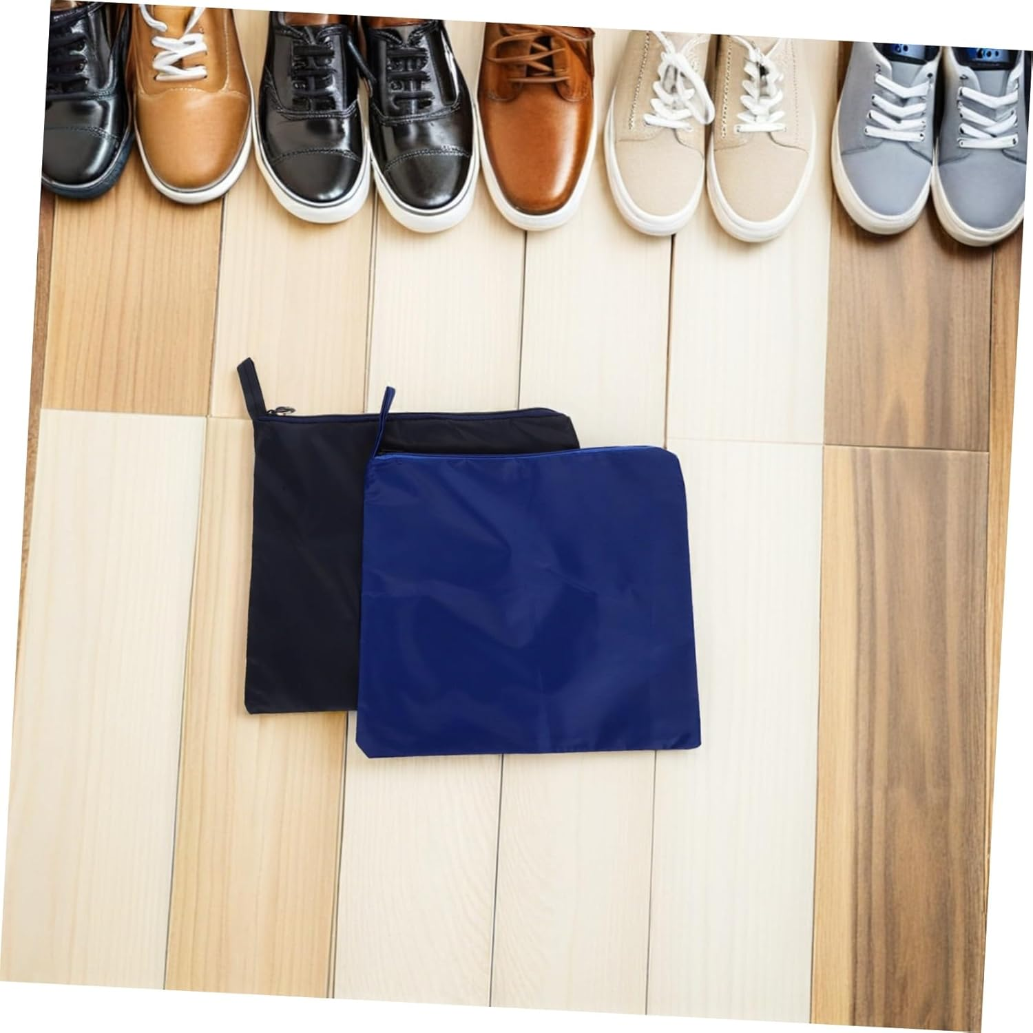 VALICLUD 2Pcs Raincoat Carrying Storage Pouch Case Bags for Cycling Hiking Camping Travel Packable Weatherproof Garment Bag