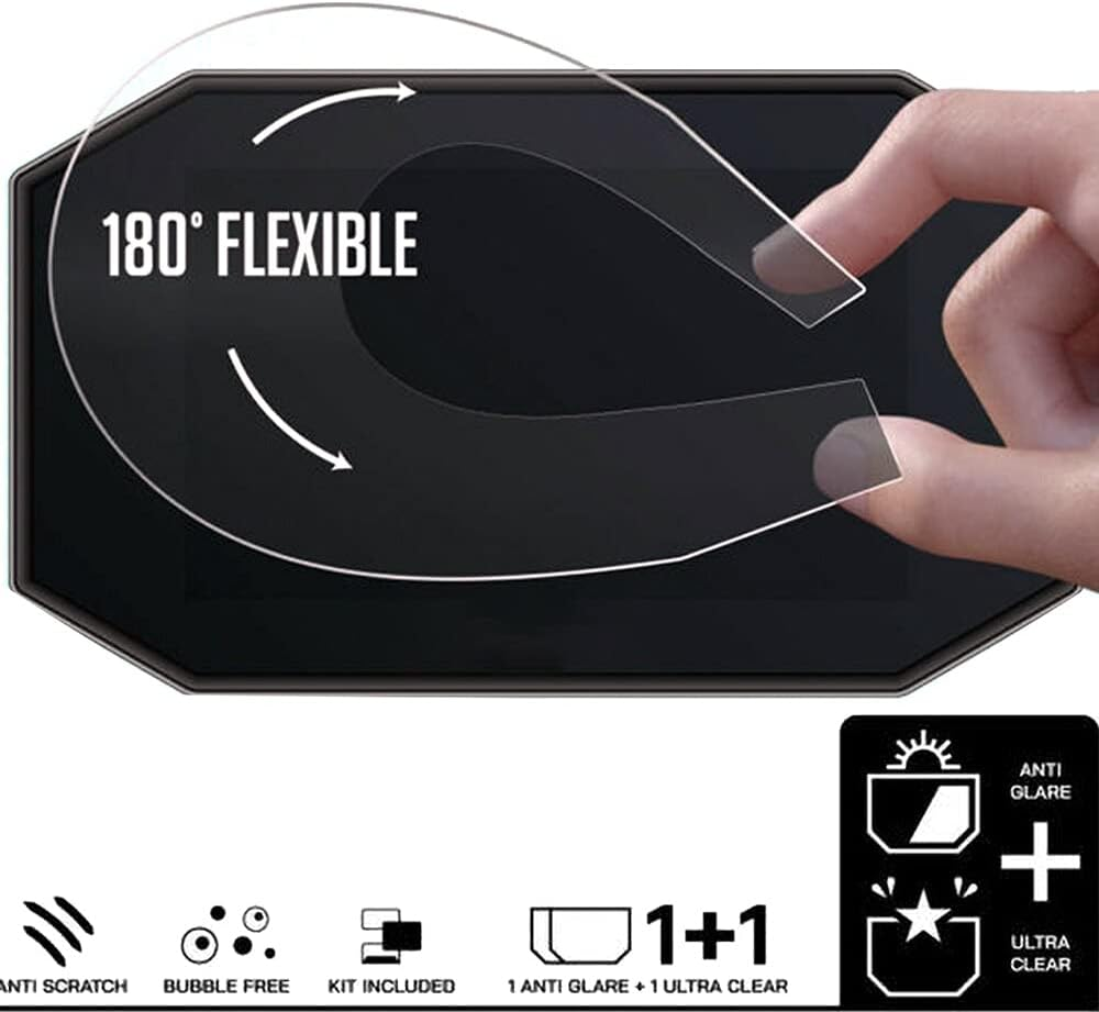 For KYMCO Xciting 400 Xciting400 Motorcycle Accessories Cluster Scratch Protection Film Screen Dashboard Protection Instrument Cluster Screen Protection Film image number 1