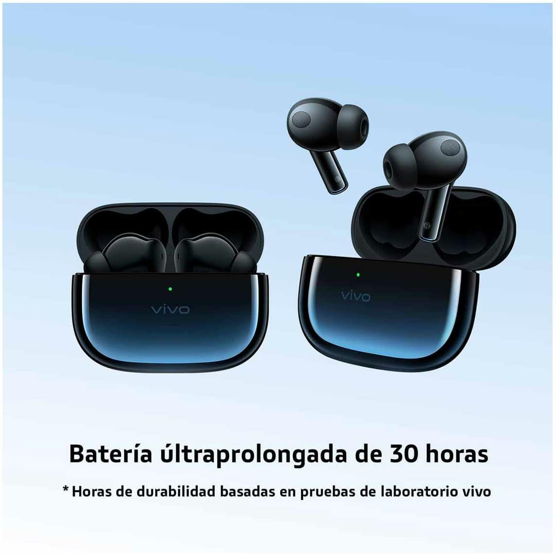 VIVO TWS 2E Wireless Headphones - Starry Blue image number 4