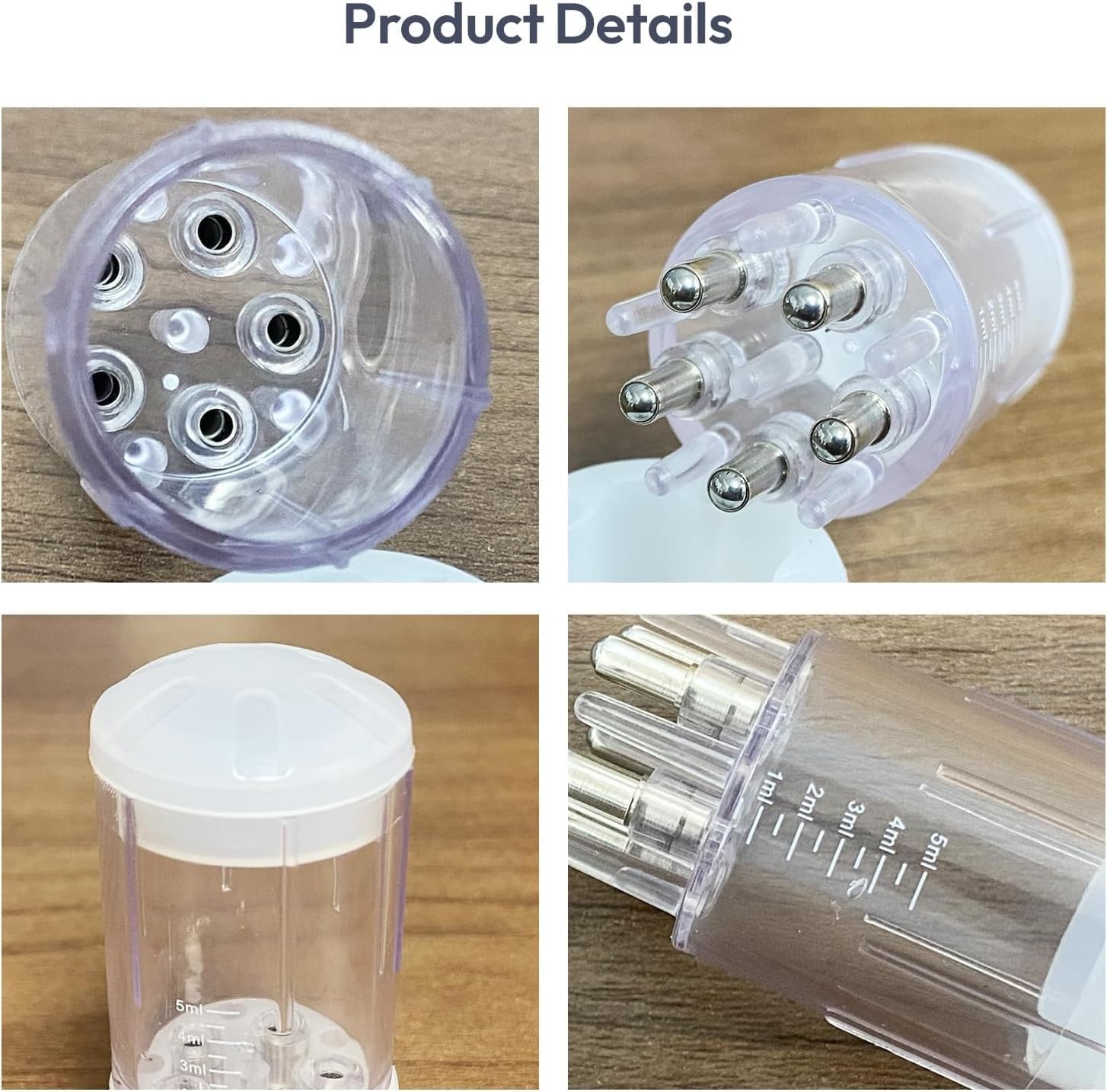 1Pc Scalp Applicator Comb,Hair Growth Care Hair Massager, Portable Hair Oil Applicator Bottle Scalp Massager, Hair Oil Applicator for Scalp Massager and Hair Growth Care (White) image number 3