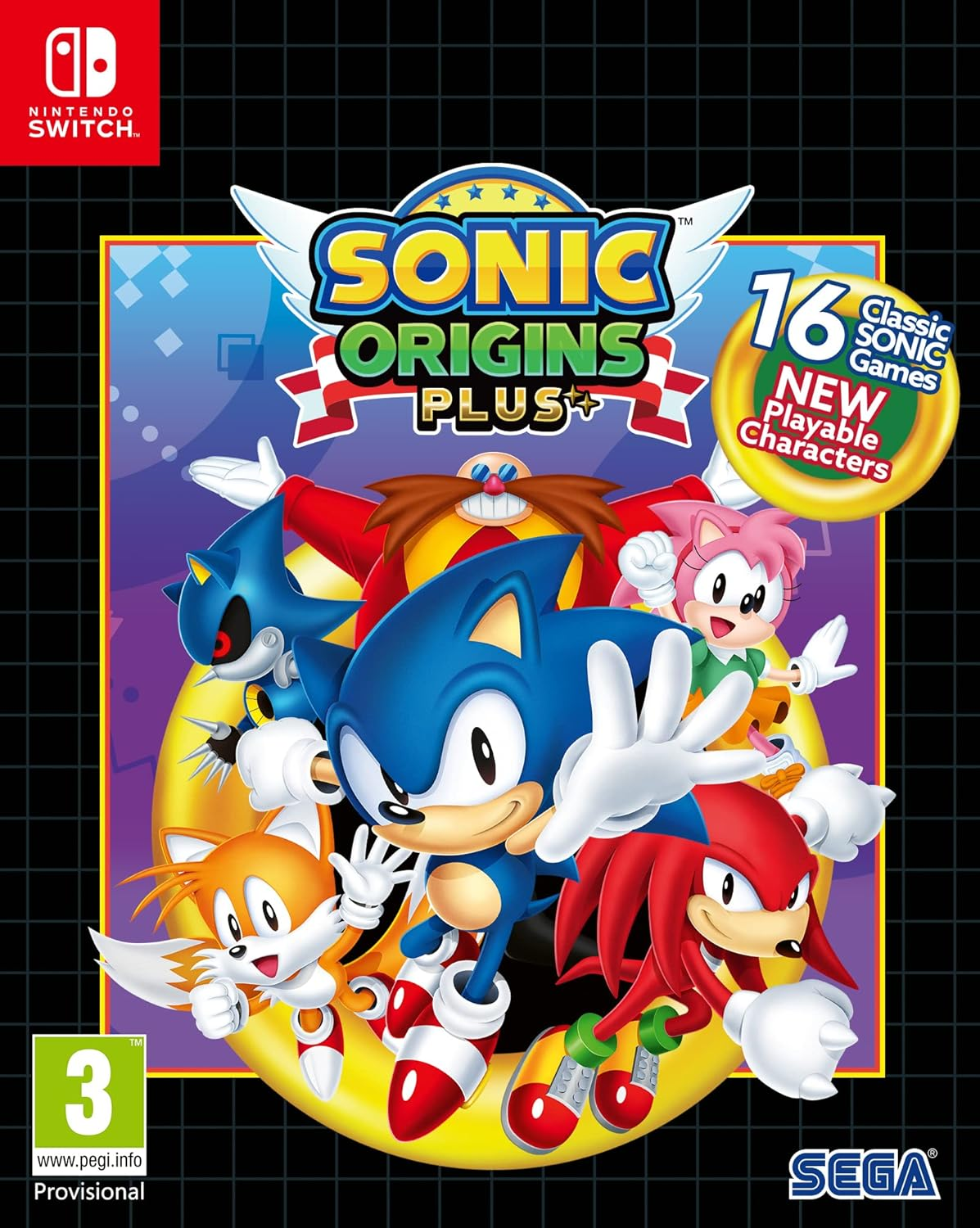 Sega Sonic Origins plus (Day One Edition) Nintendo Switch Game image number 1