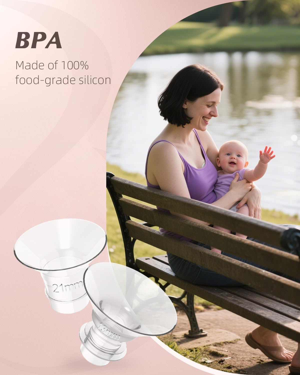 4PCS Flange Inserts 13MM, Compatible with K5,Original K5 Replacement Accessories, Soft Silicone, Easy to Clean, Easy to Replace