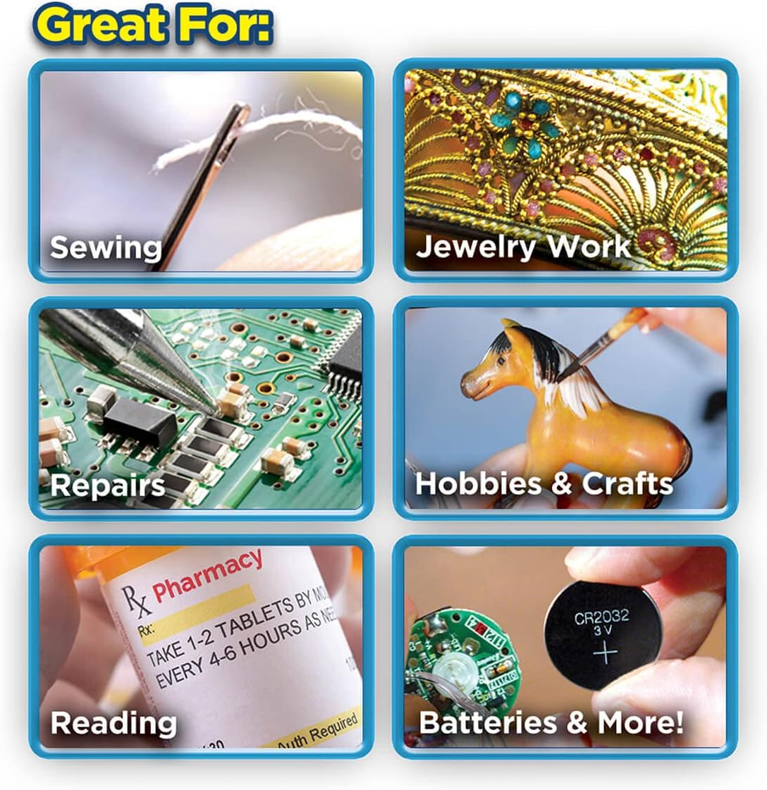 Ontel Mighty Sight Led Magnifying Eyewear image number 1