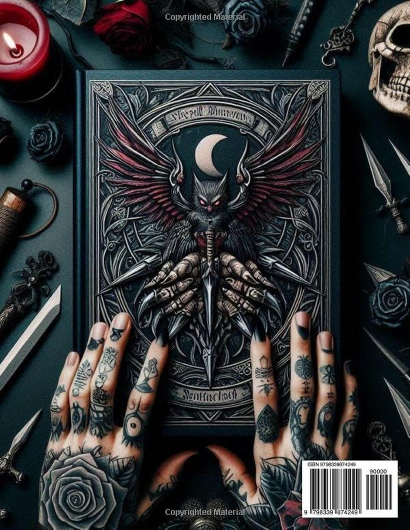 Skull,Gothic,Original Tattoo Stencils: Tattoo Designs image number 2