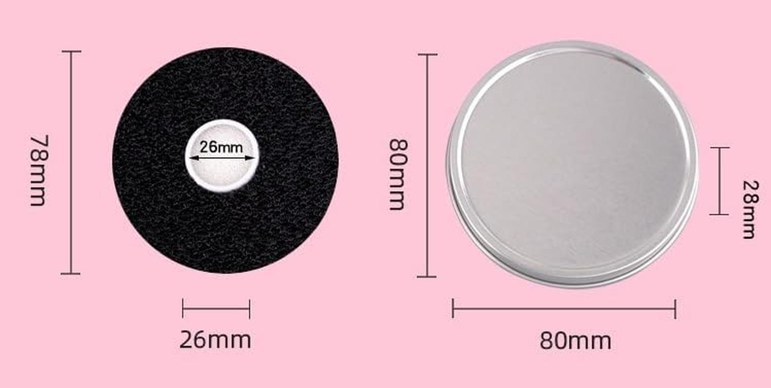 Color Removal Cleaner Sponge, Quickly & Easily Clean Makeup Brushes without Water or Chemical Solutions Eliminating Drying Time - Switch Eyeshadow Colored Immediately (Style 1, One Size)