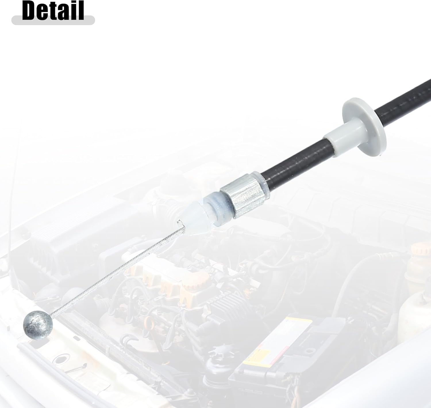 ACROPIX Front Hood Latch Release Cable Fit for Toyota RAV4 2001-2005 No.5363042060 - Pack of 1 image number 3