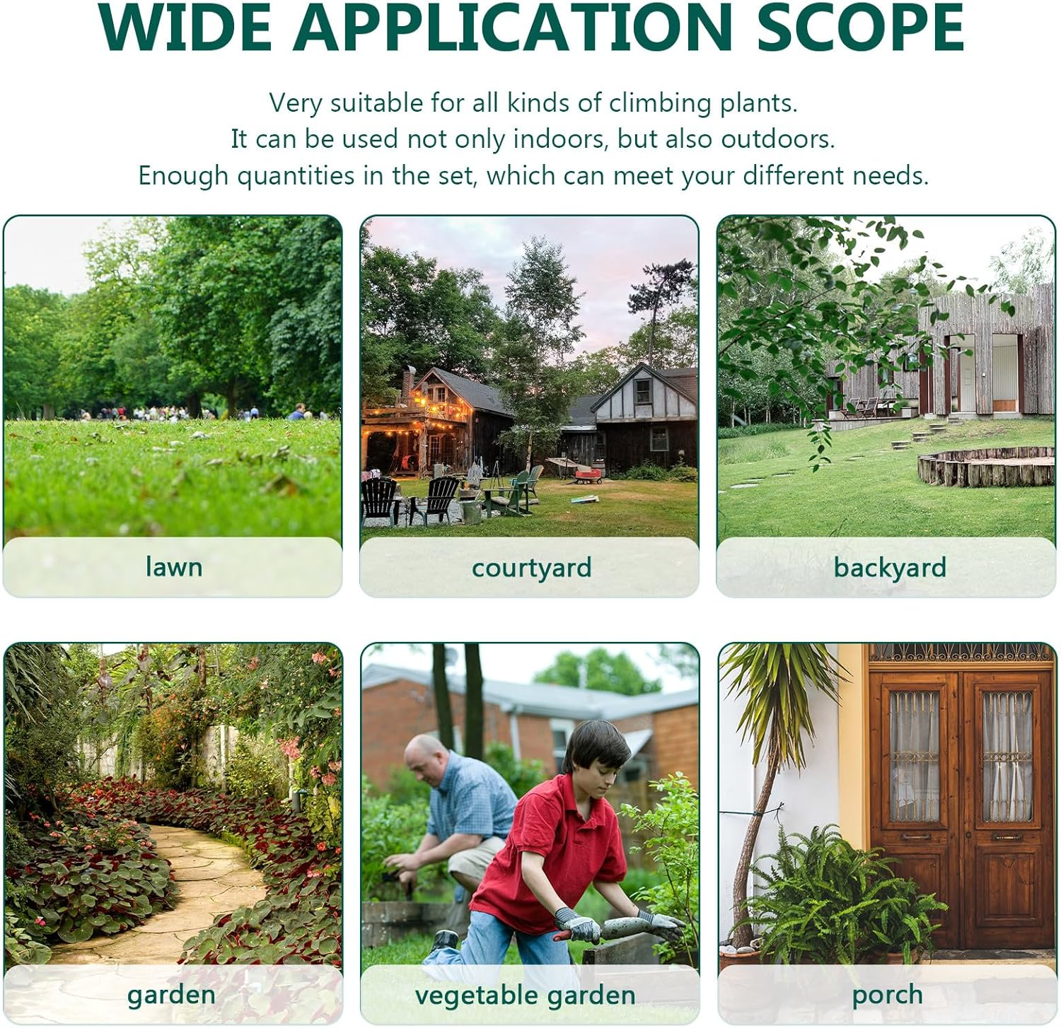 CORHAD 20Pcs Gardening Frame Connectors 16Mm Three-Way and Four-Way Joints for Greenhouse Tube Supports Garden Stake Connectors Suitable for Plant Support Structures image number 3