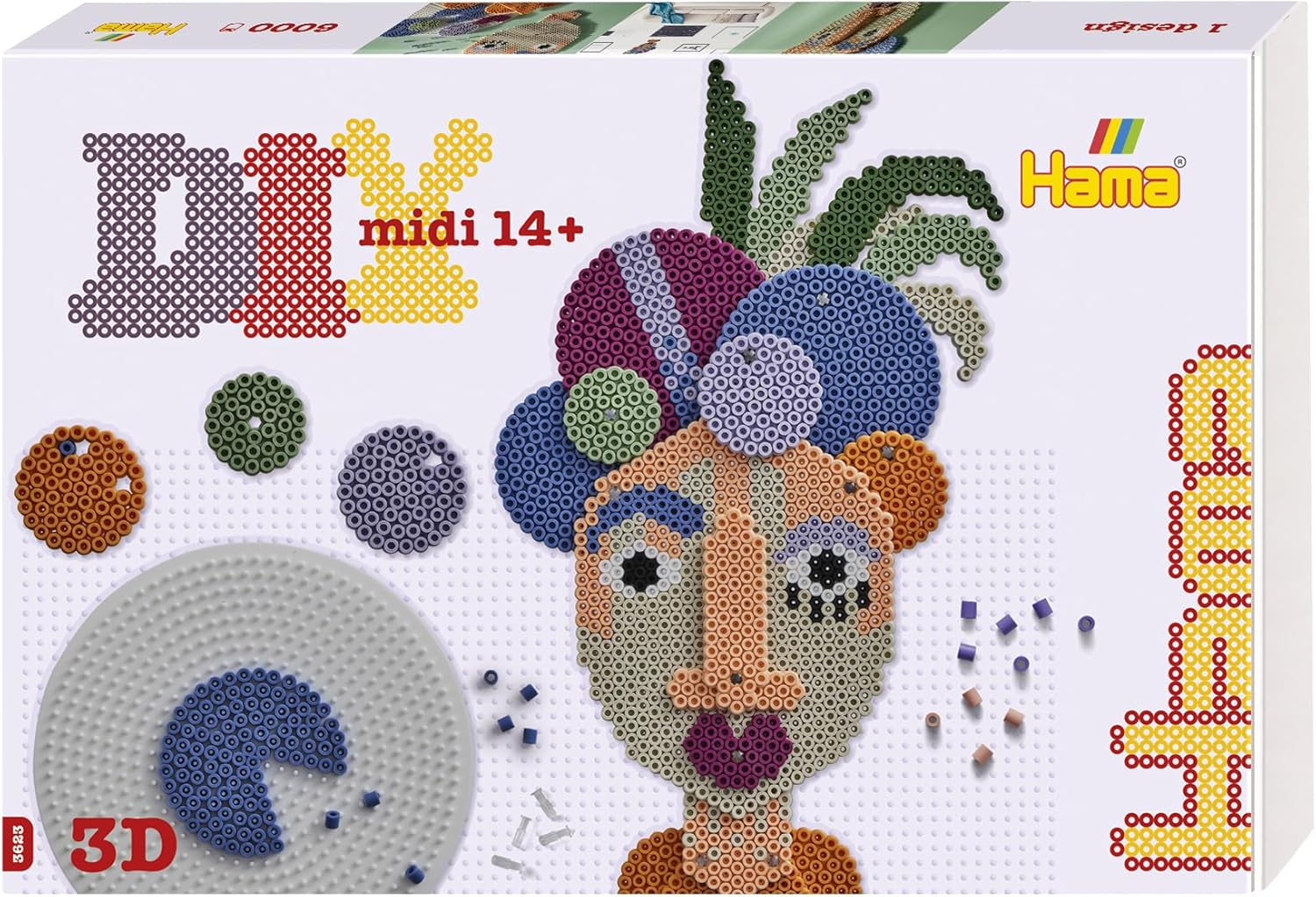 Hama Beads 3623 Ironing Beads, Multi-Colour image number 5