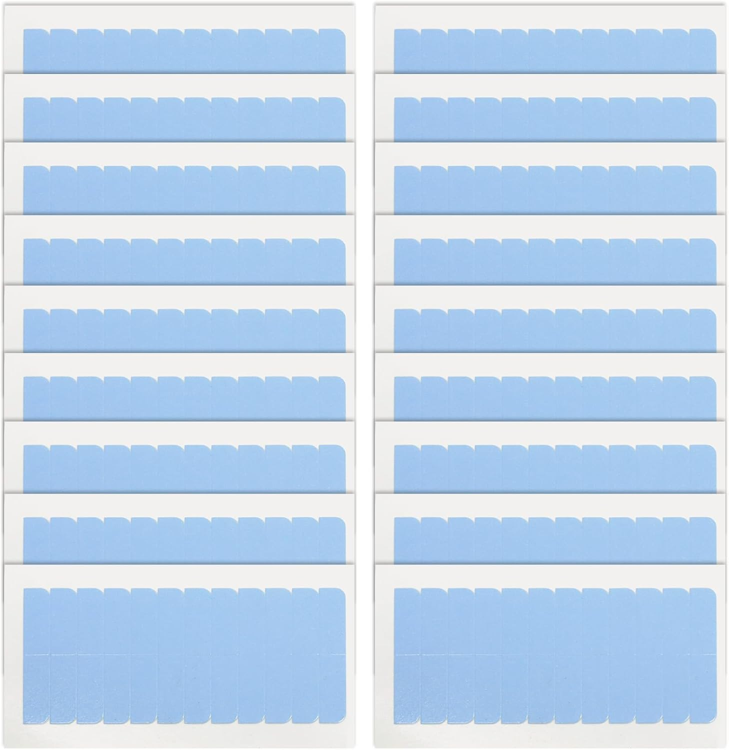 216 Pcs Hair Extension Tape, Wig Tape, Double-Sided for Hair Extensions, Strong Adhesive Tabs for Seamless Bonding, No-Residue Replacement Tape, Ideal for Professional Use, 3.8Cm X 1.1Cm image number 4