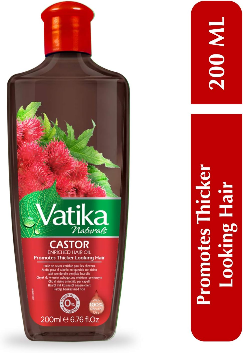 Vatika Naturals Vatika Castor Hair Oil (1 X 200 Ml)