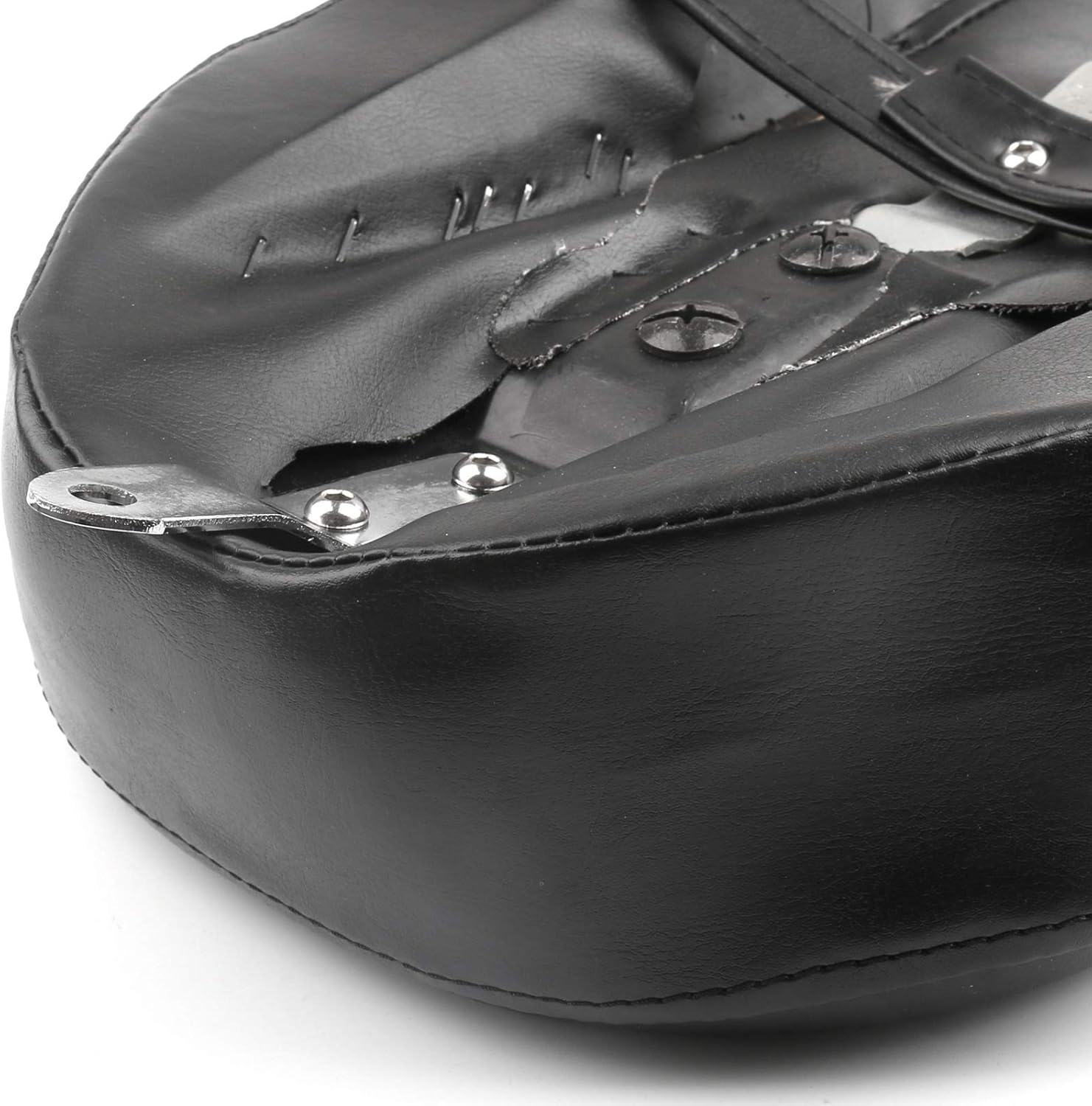 Artudatech Rear Pillion Passenger Seat for Sportster Harley 883 883C 883N XL1200 2007-2013 image number 3