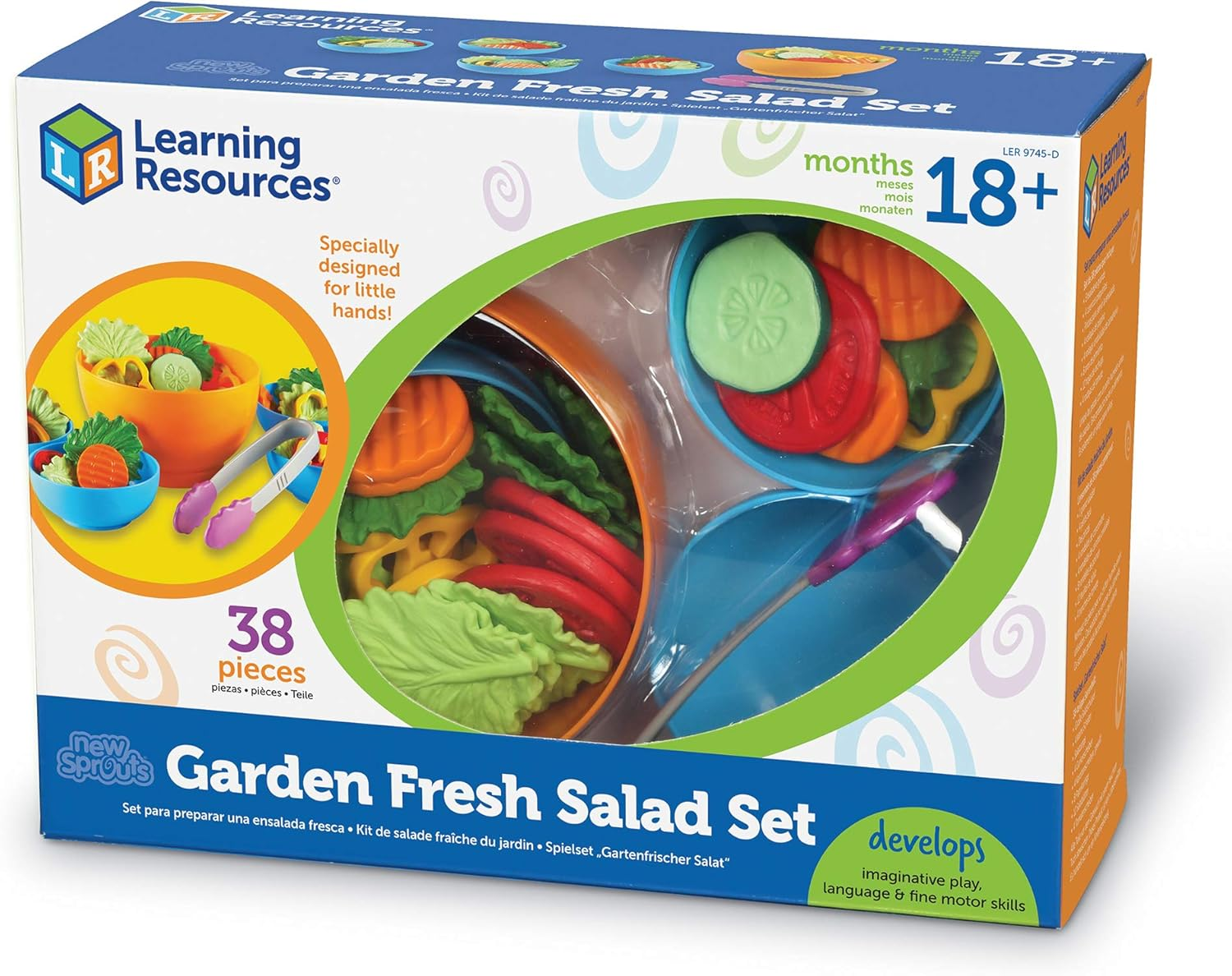 Learning Resources New Sprouts Garden Fresh Salad Set image number 5