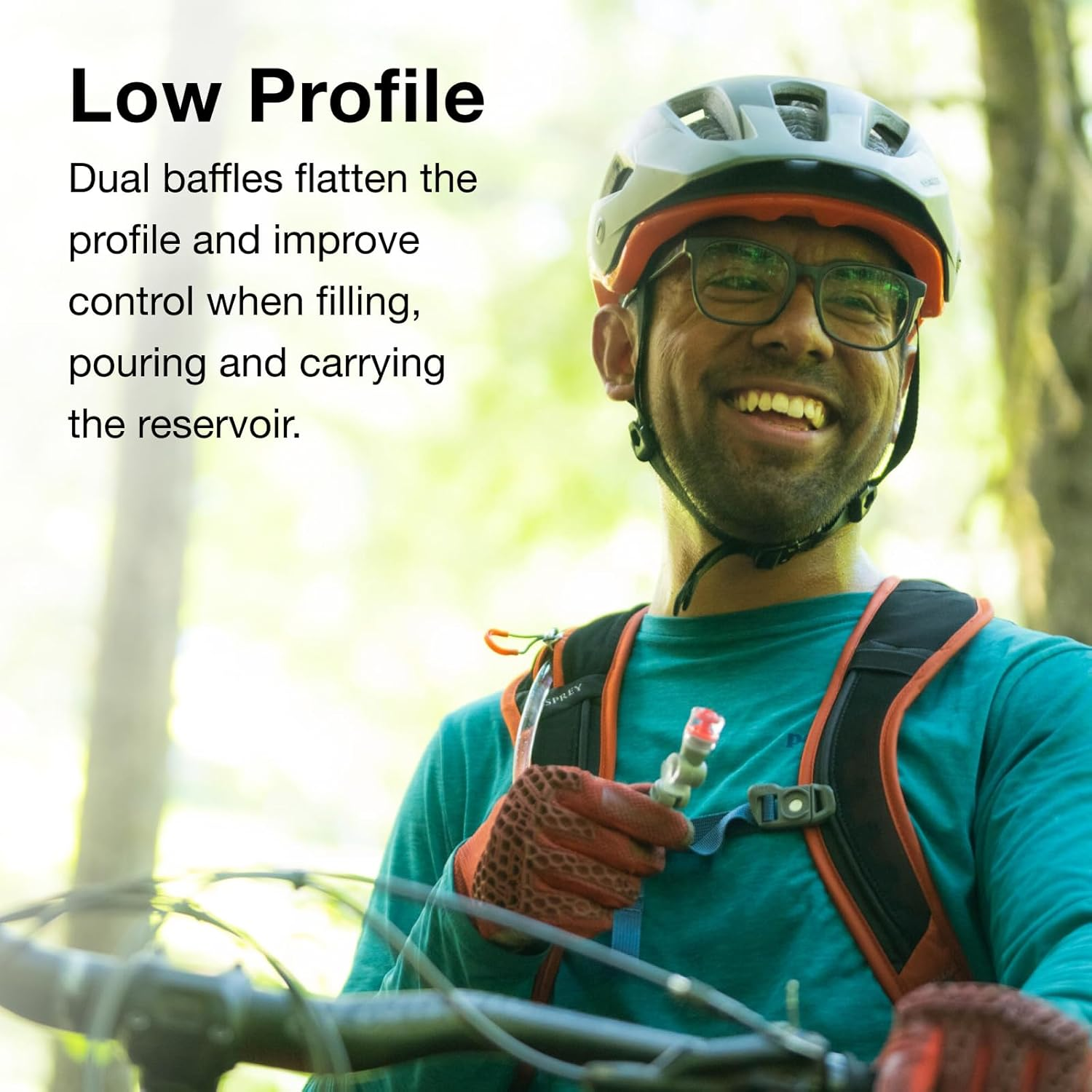 Osprey Hydraulics LT 2.5L Backpack Water Reservoir with Bite Valve image number 1