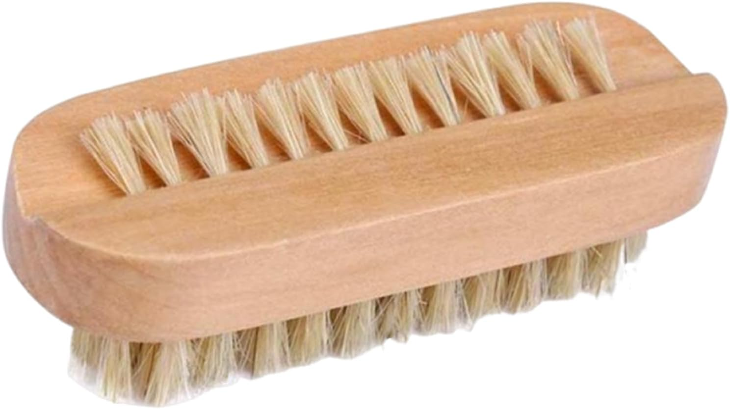 Vgvgaj Nail Cleaning Brush - 2-Sided Fingernail Cleaning Brush | Wooden Tool Boar Bristles Manicure Pedicure Scrubber for Salon Spa Center Dorm Home Bathroom Adults Elderly image number 6