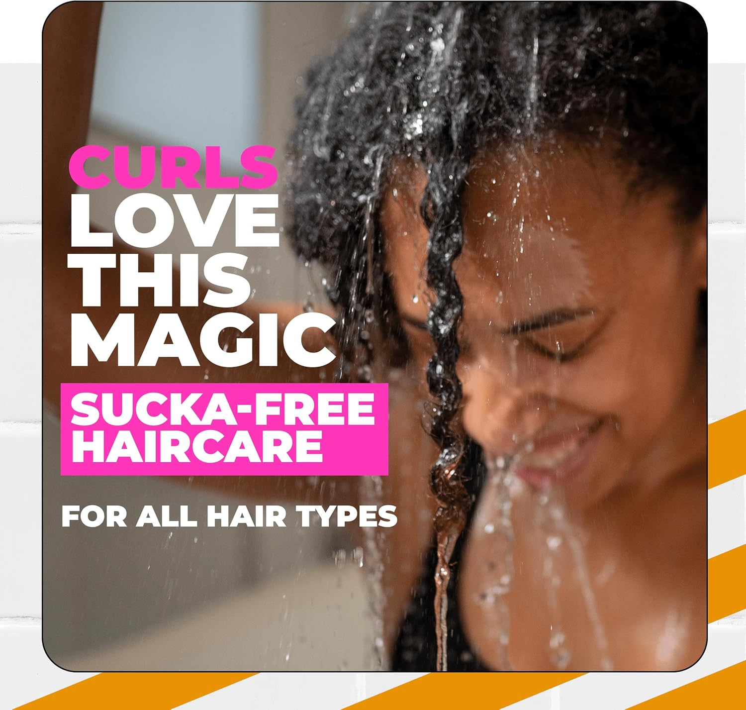 The Doux SUCKA FREE Moisturizing Shampoo for Curly Hair &ndash; Sulfate-Free Hair Shampoo for Women with Shea Butter, Aloe & Silk Amino Acids &ndash; Shea Moisture Alternative for Natural & Color-Treated Hair image number 4