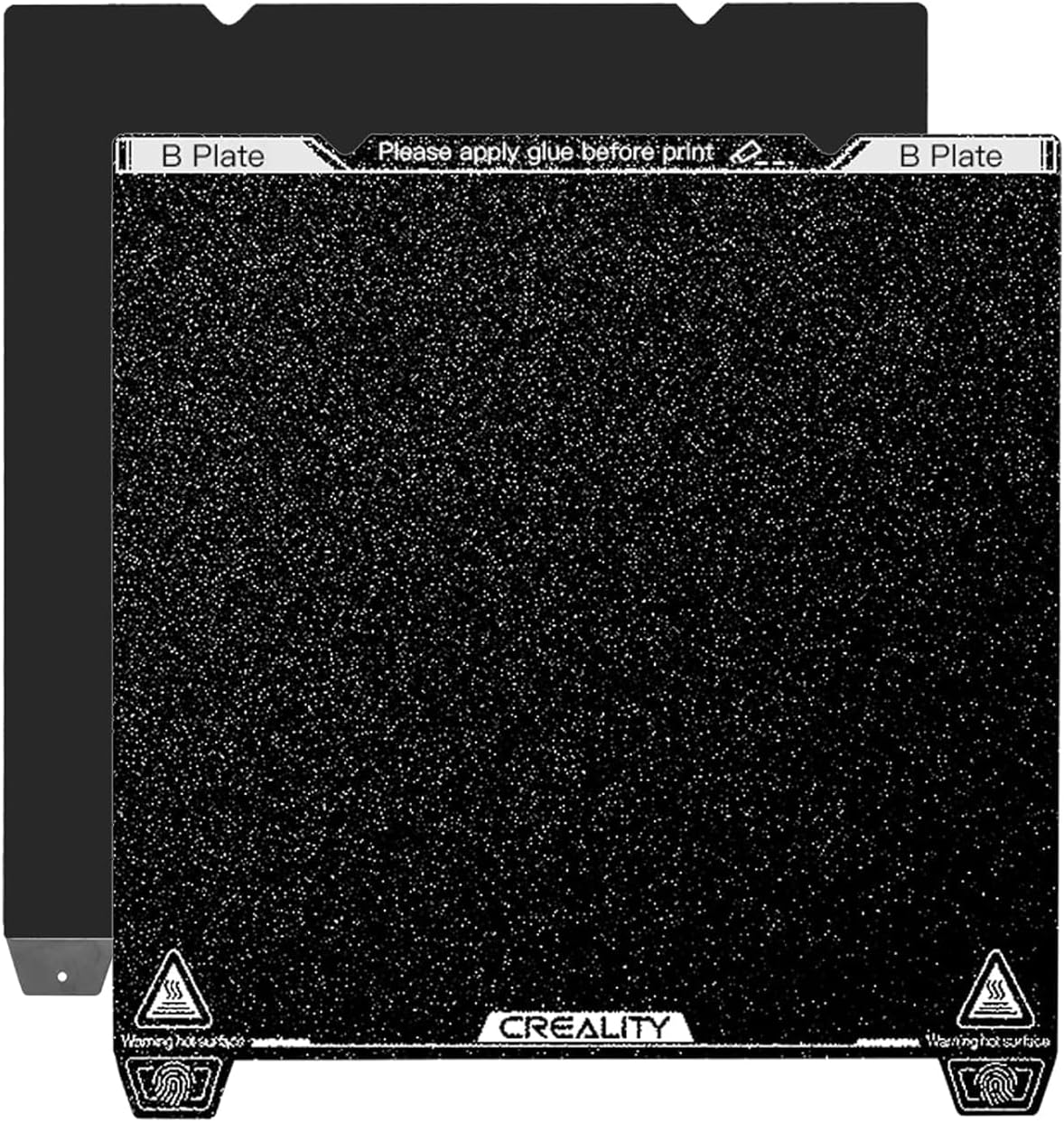 Official K1 MAX Textured PEI Build Plate Kit, Magnetic Flexible Steel Plate, 3D Printer Platform Compatible with K1 Max,Ender-3 V3 Plus(315 * 310Mm) image number 4