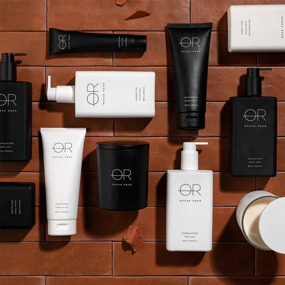 Ocean Road Black Body Scrub 200Ml &ndash; Nourishing Exfoliating Scrub with Ground Coconut Shell & Australian Rainforest Fruits &ndash; Ethically Sourced, Vegan, Sustainable Luxury Skincare for Smooth, Radiant Skin image number 3