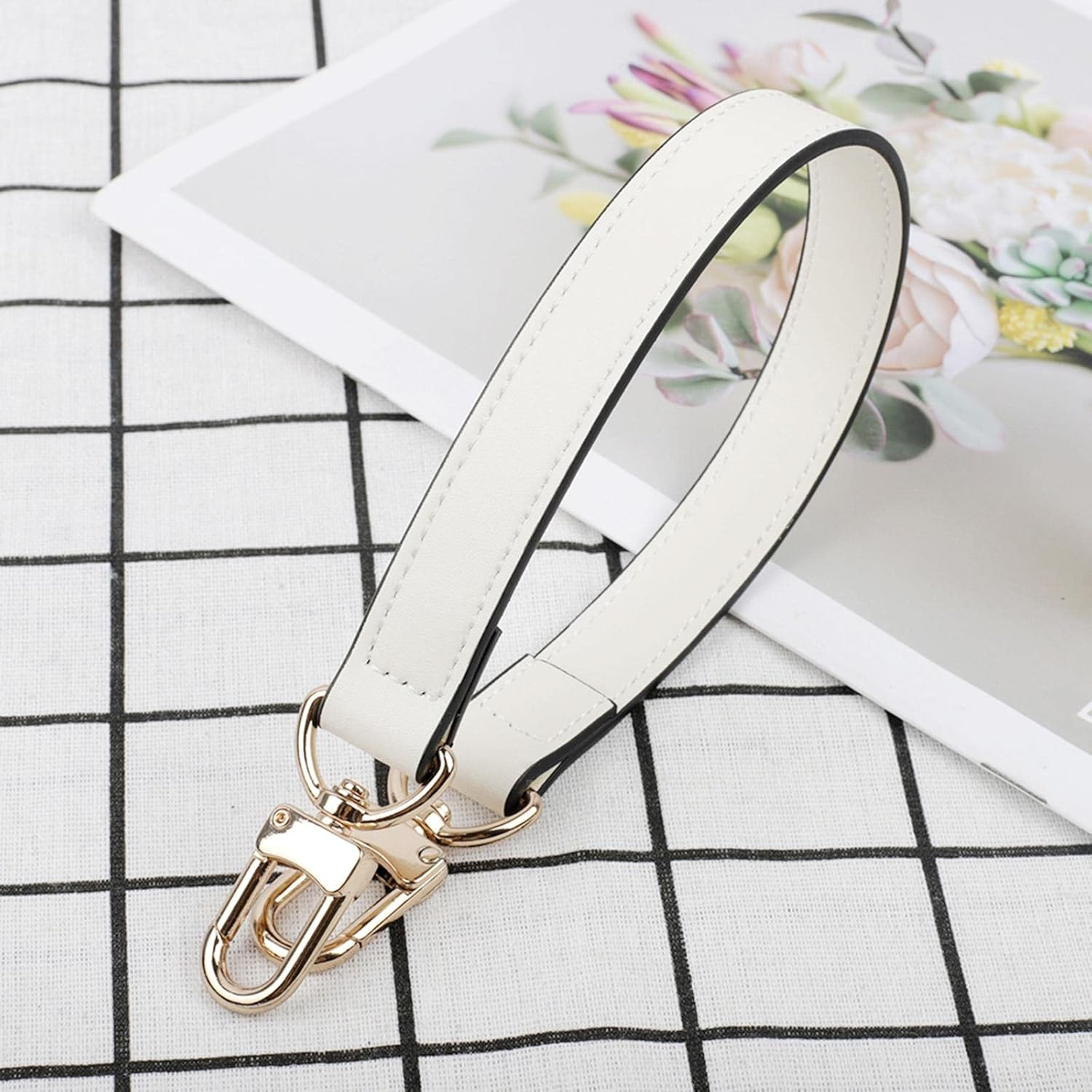 Generic Short Pocket Strap Handle Replaces Wallet Pocket Belts, Accessories for Wallet Production - Brown image number 3