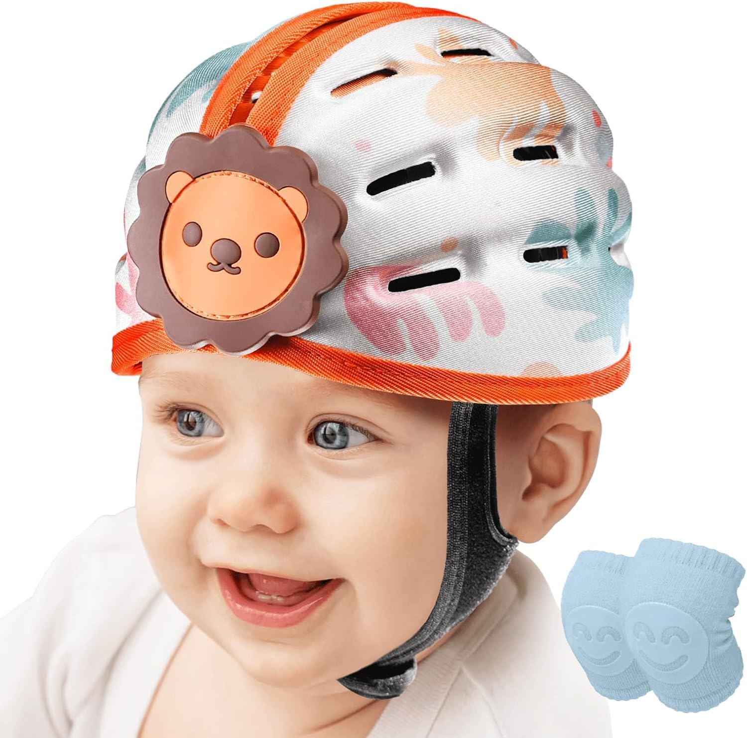 ZONEY Baby Helmet for Crawling Walking - Breathable Baby Head Protector for 1-2 Years, Infant Safety Helmets for Toddler Walking, Expandable and Adjustable, Ultra-Lightweight image number 1