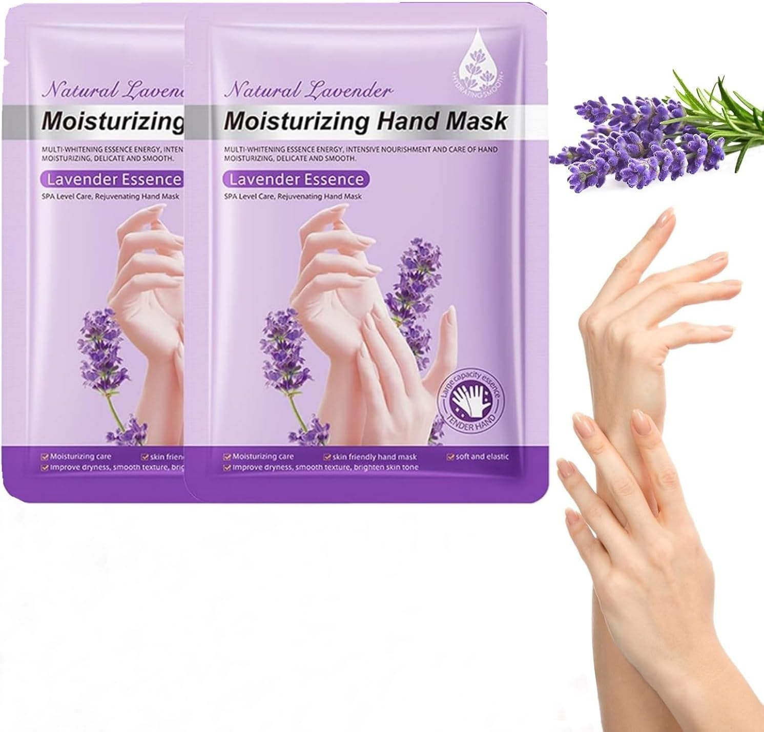 Foot Peel Mask 2 Pack, Exfoliator Peel off Calluses, Exfoliating Foot Care,Foot Exfoliator Repair Dry Cracked Feet,Peeling Away Dead Skin, Calluses, Dead Skin Callus Remover, Baby Soft Smooth Touch Feet-Men Women (Foot Masks)