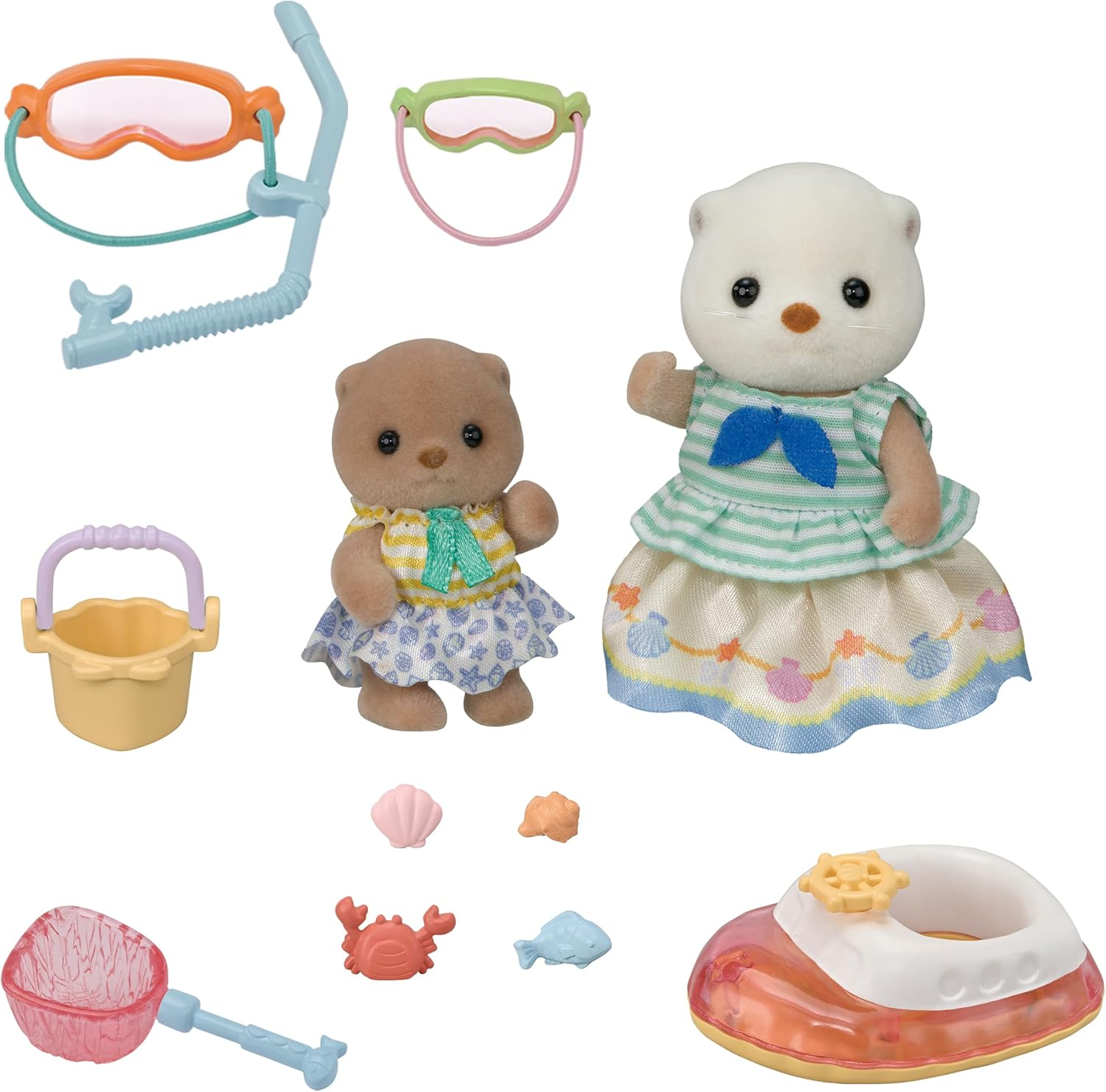 Sylvanian Families 5804 Sea Otter Snorkel Play Set with Animal Figure, Sea Creatures, Toy for Children from 3 Years image number 3