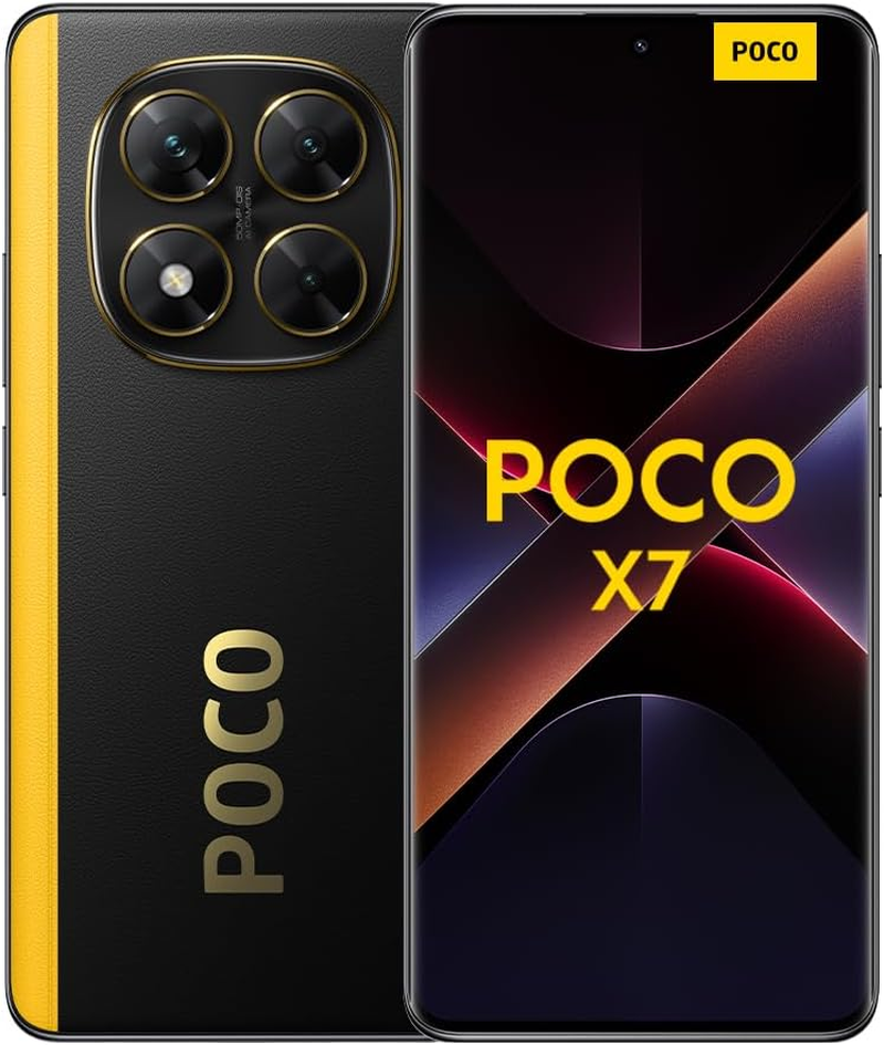Xiaomi Poco X7 Smartphone, 12+512GB, Silver, 50MP Main Camera with OIS, 5110Mah Battery, IP68 (Charger Not Included)