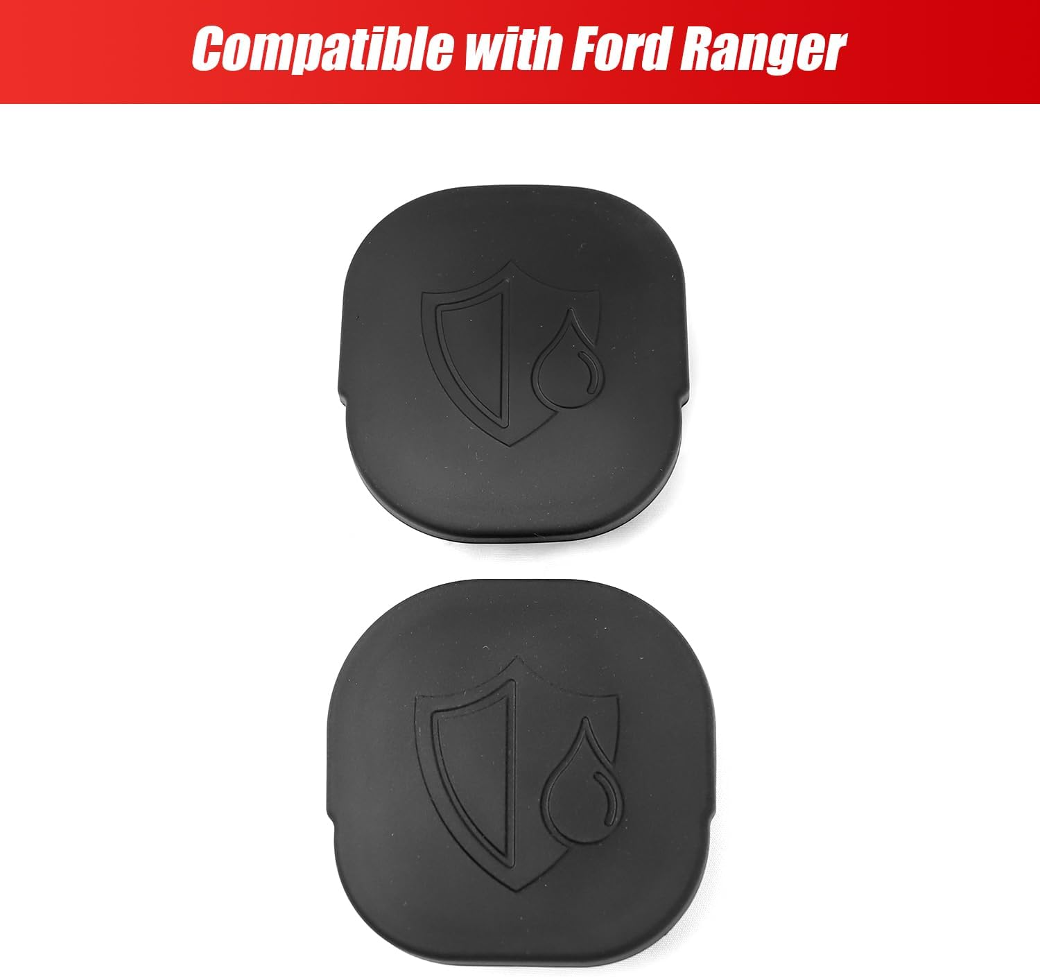 Beam Dust Cover Silicone Protective Cover Anti-Layer Sandproof Cover Compatible with Ford Ranger Accessories (1 Pair)