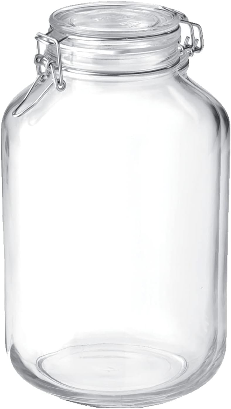 Bormioli Rocco Fido Jar with Clear Lid, 4.0 Litre Capacity image number 1