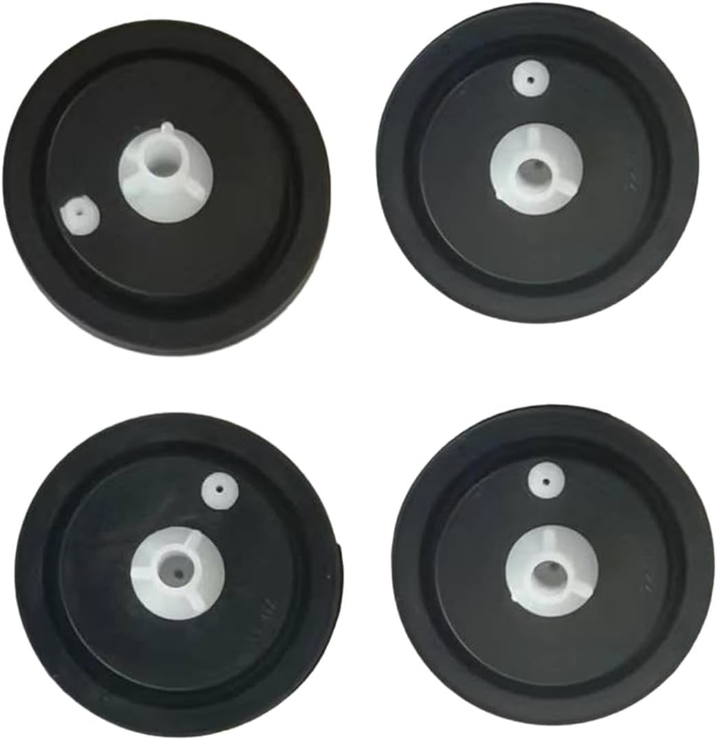 4 Pieces Diaphragm Washer, Sealing Sheet Fittings, Solenoid Valve Water Inlet Seal Ring Gasket for Washing Machine, Water Supply Error Repair