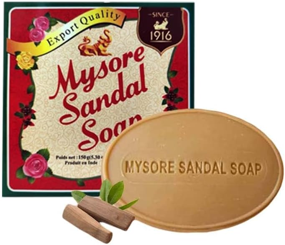 Mysore Sandal Soap, 150 Grams Units 5.29 Ounce (Pack of 12) image number 3