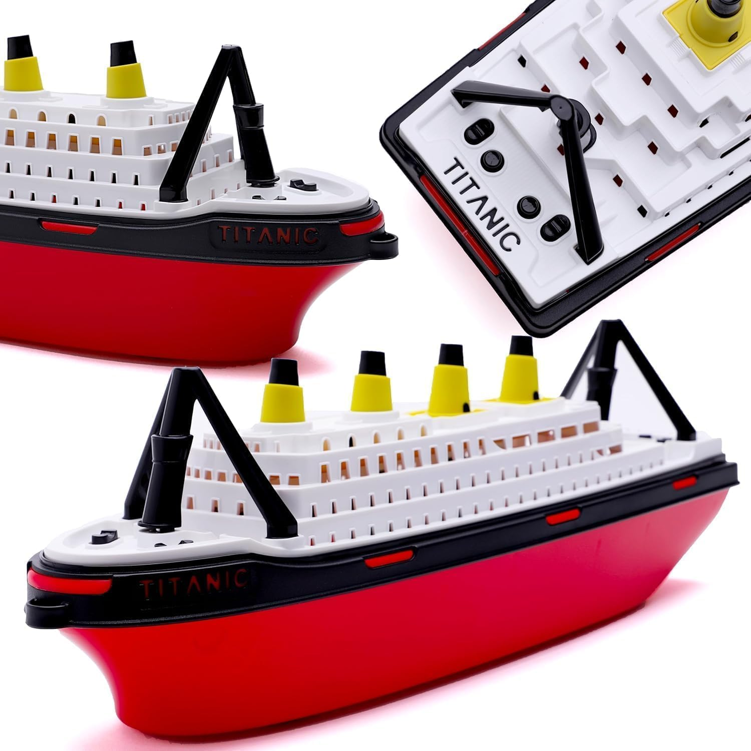 Toyland&reg; 41Cm (16") Titanic Replica Toy Boat - Kids Floating Water Toy - Pool & Bathtime Toys - 3 Years+ image number 6