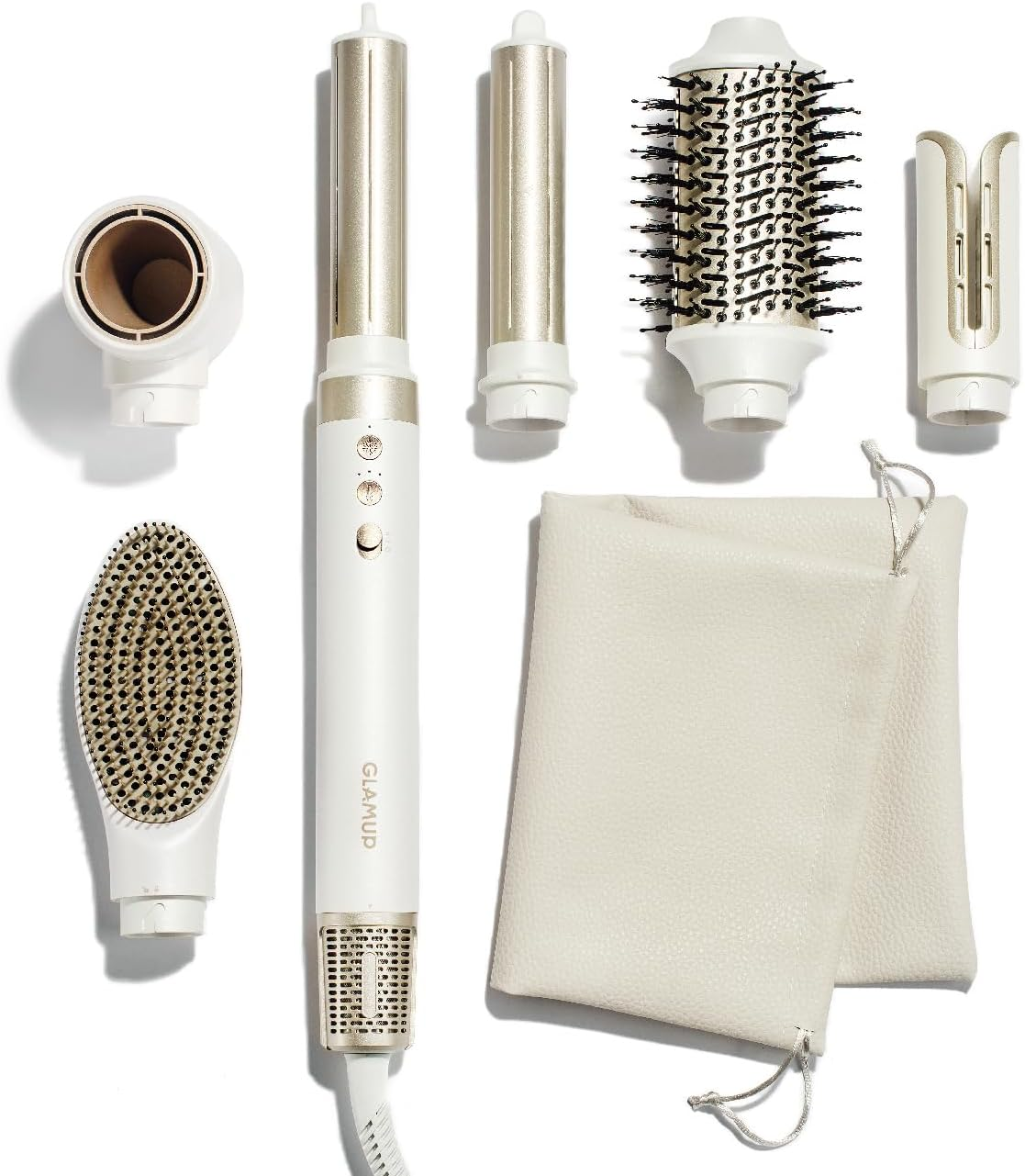 GLAMUP Aircurler 6 in 1 Multi Hair Styler, 110K High-Speed Motor with Coanda Tech Autowrap & Hair Dryer Brush &ndash; Drying, Curling, Volumizing, Straightening with Magic Styler image number 5